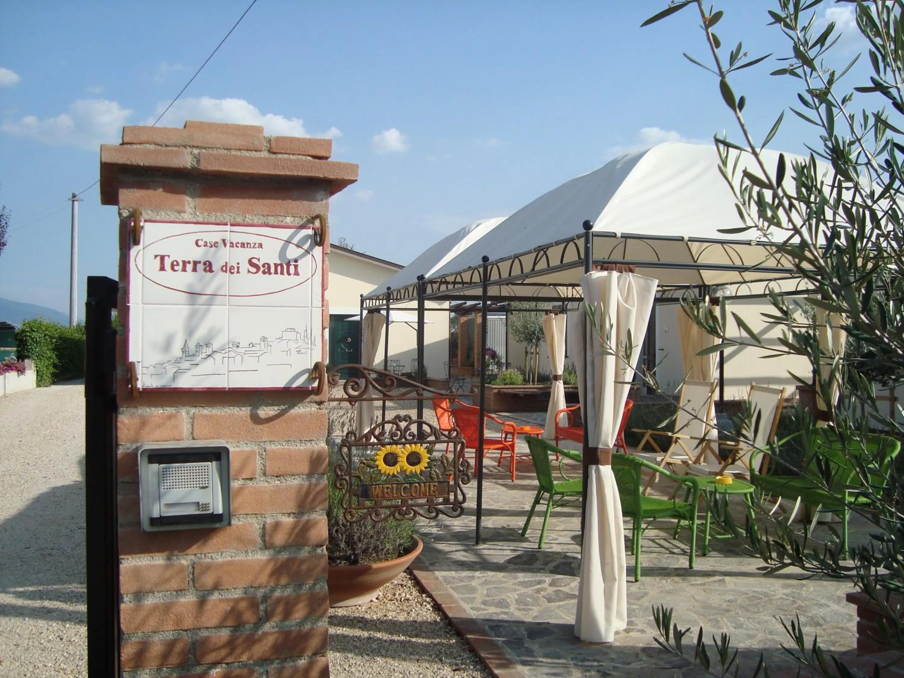 Decorative detail in Residence Terra Dei Santi Country House