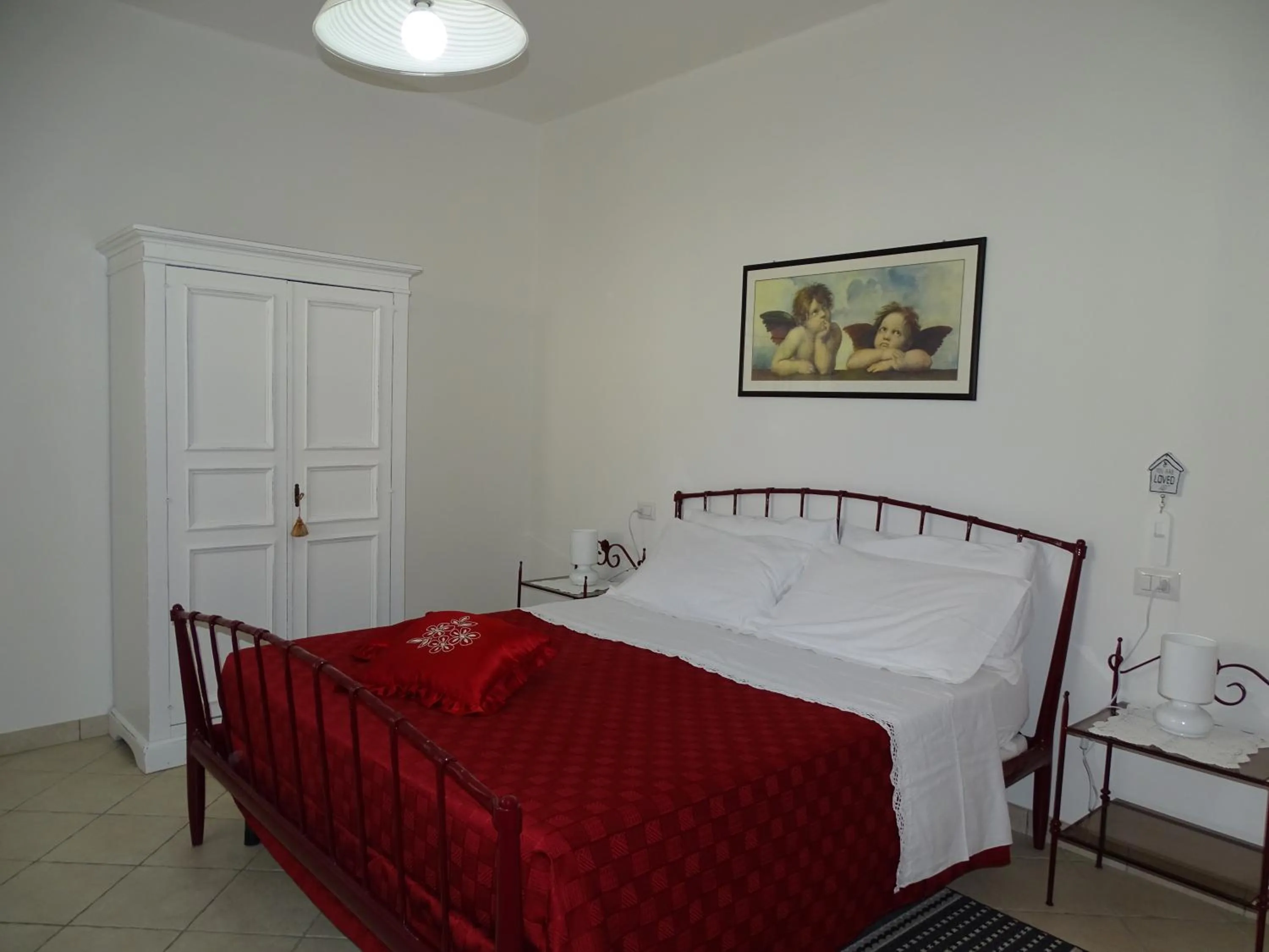 Bedroom, Bed in Residence Terra Dei Santi Country House