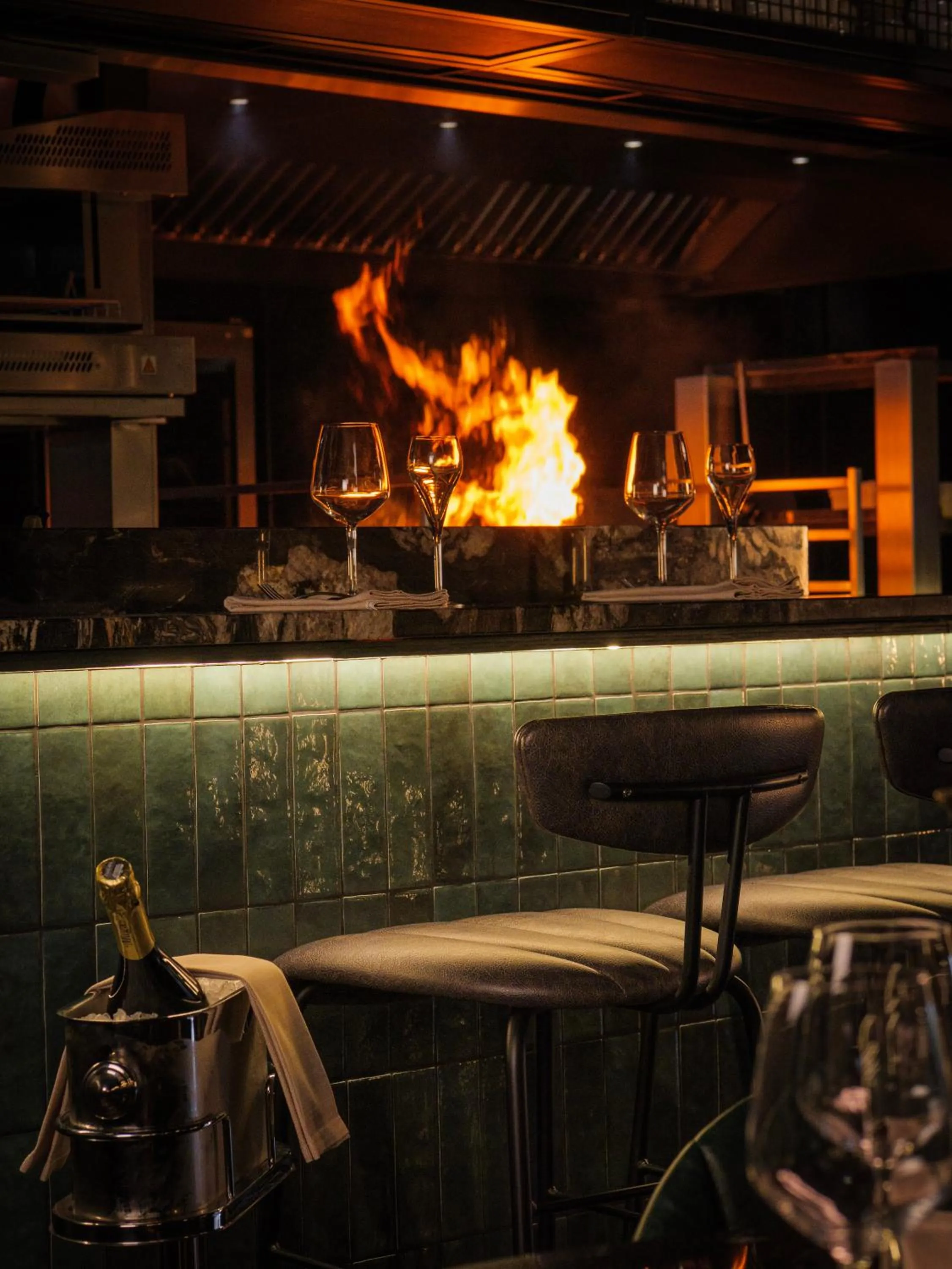 kitchen in The Priory Hotel