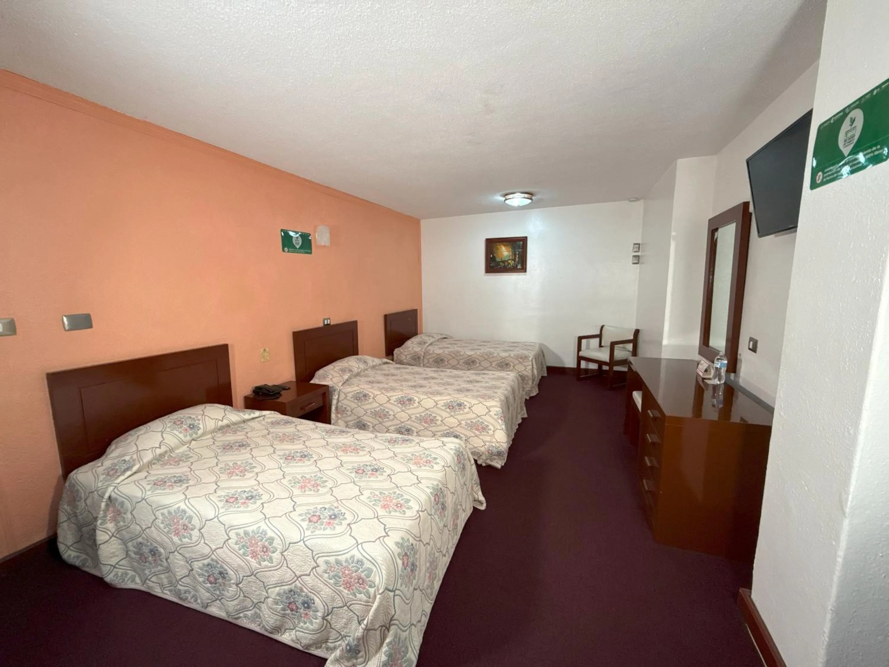 Bed in Hotel Maria Victoria Xalapa