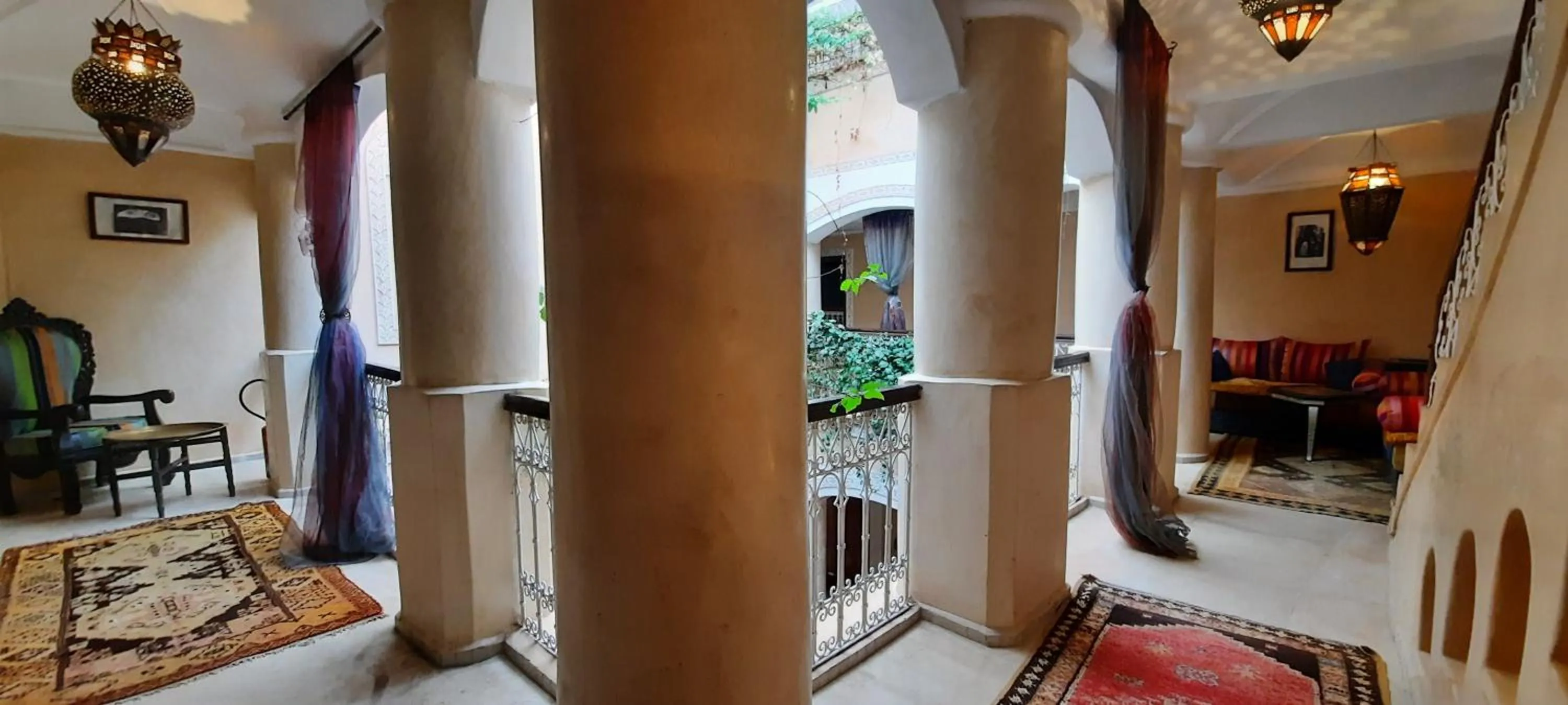 Patio in Riad Lorsya