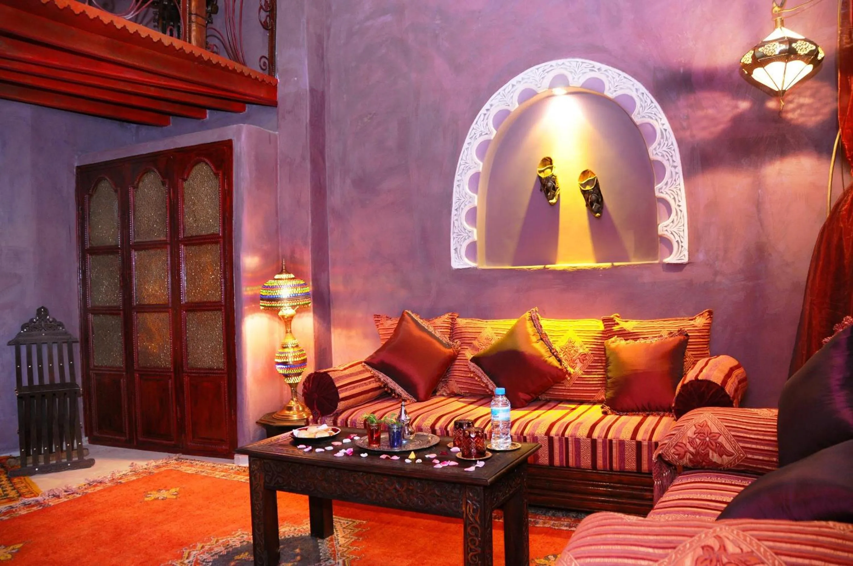 Seating area in Riad Lorsya