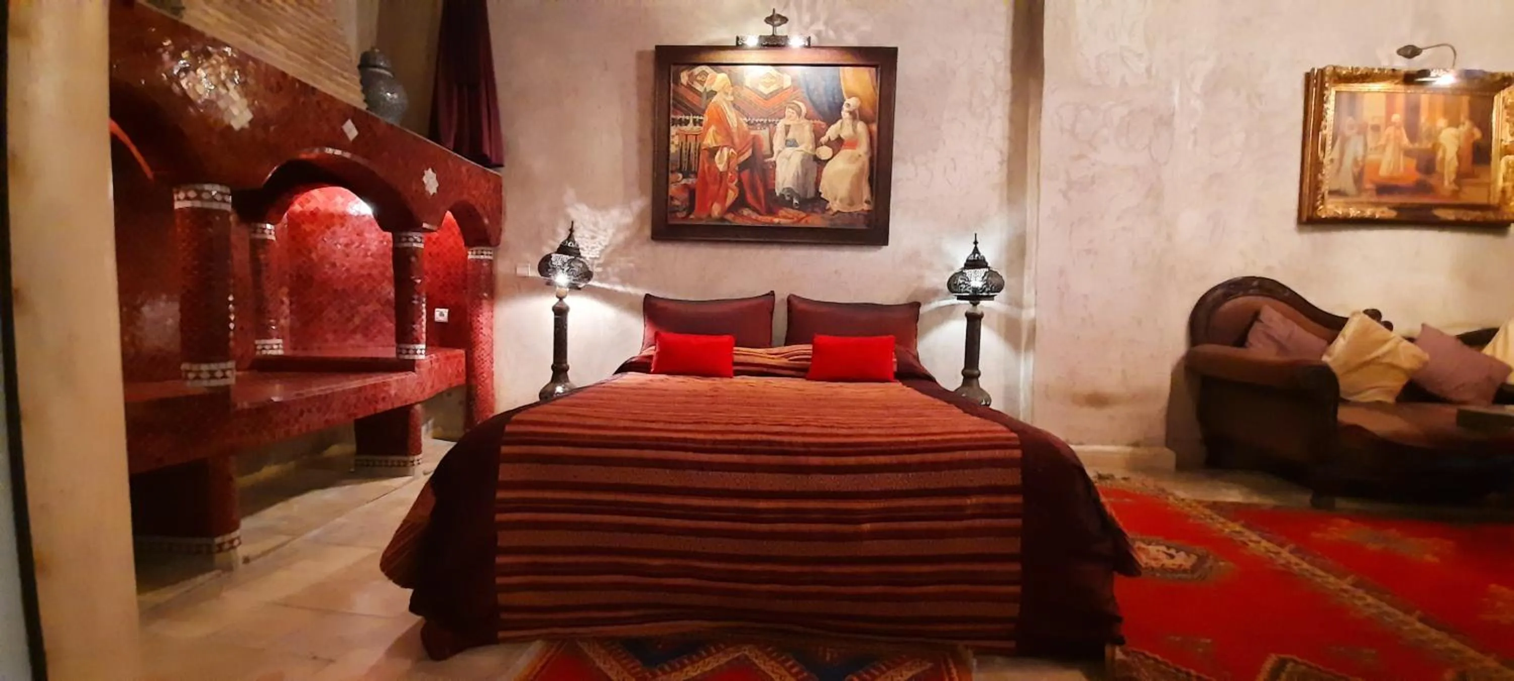 Bed in Riad Lorsya