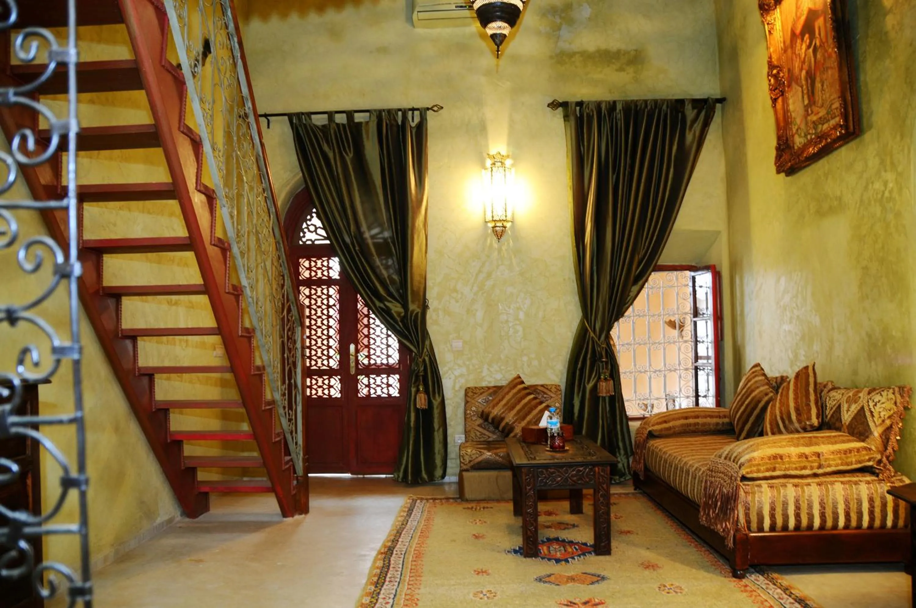 Seating area in Riad Lorsya