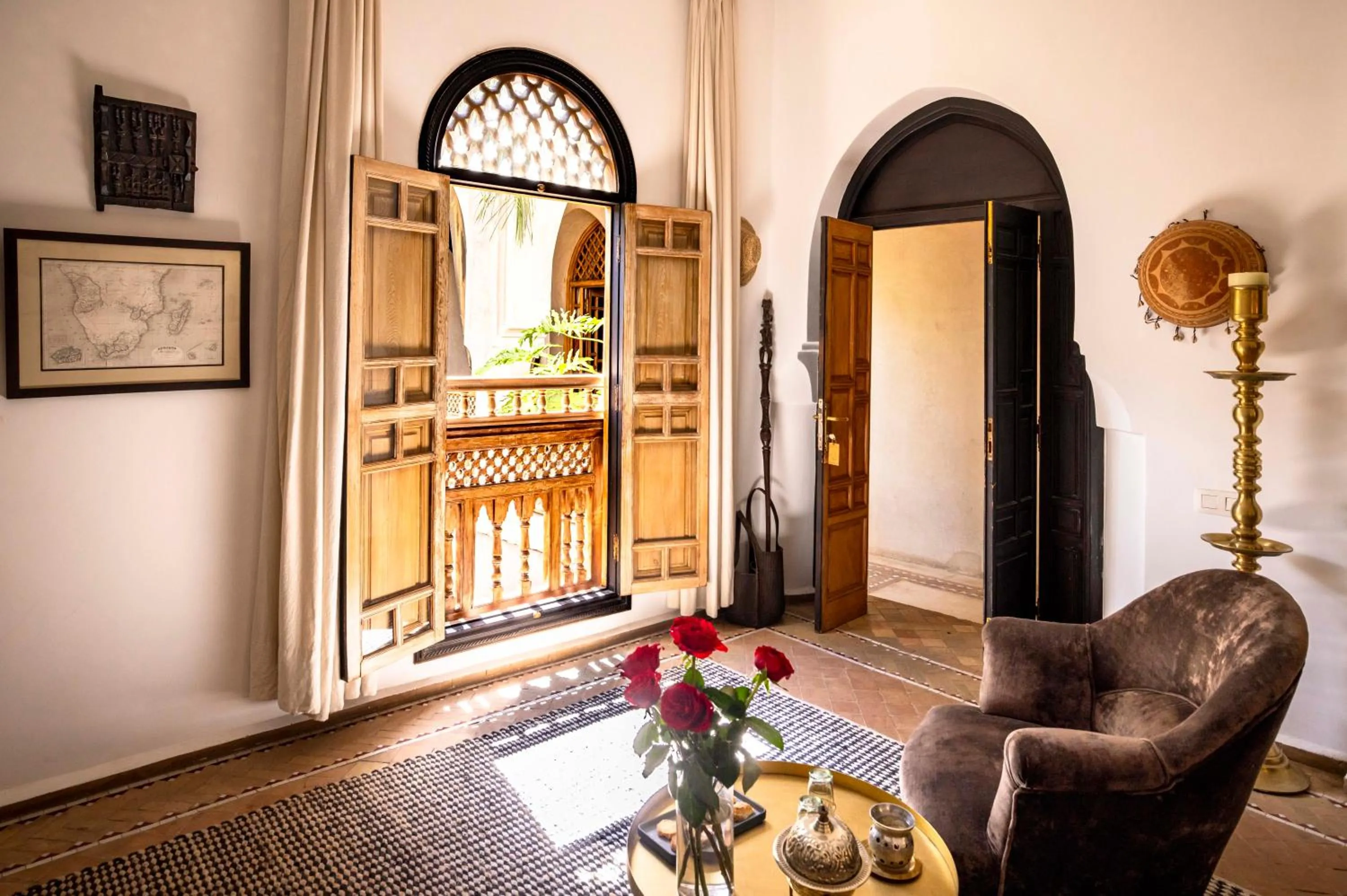 Living room in La Villa Nomade