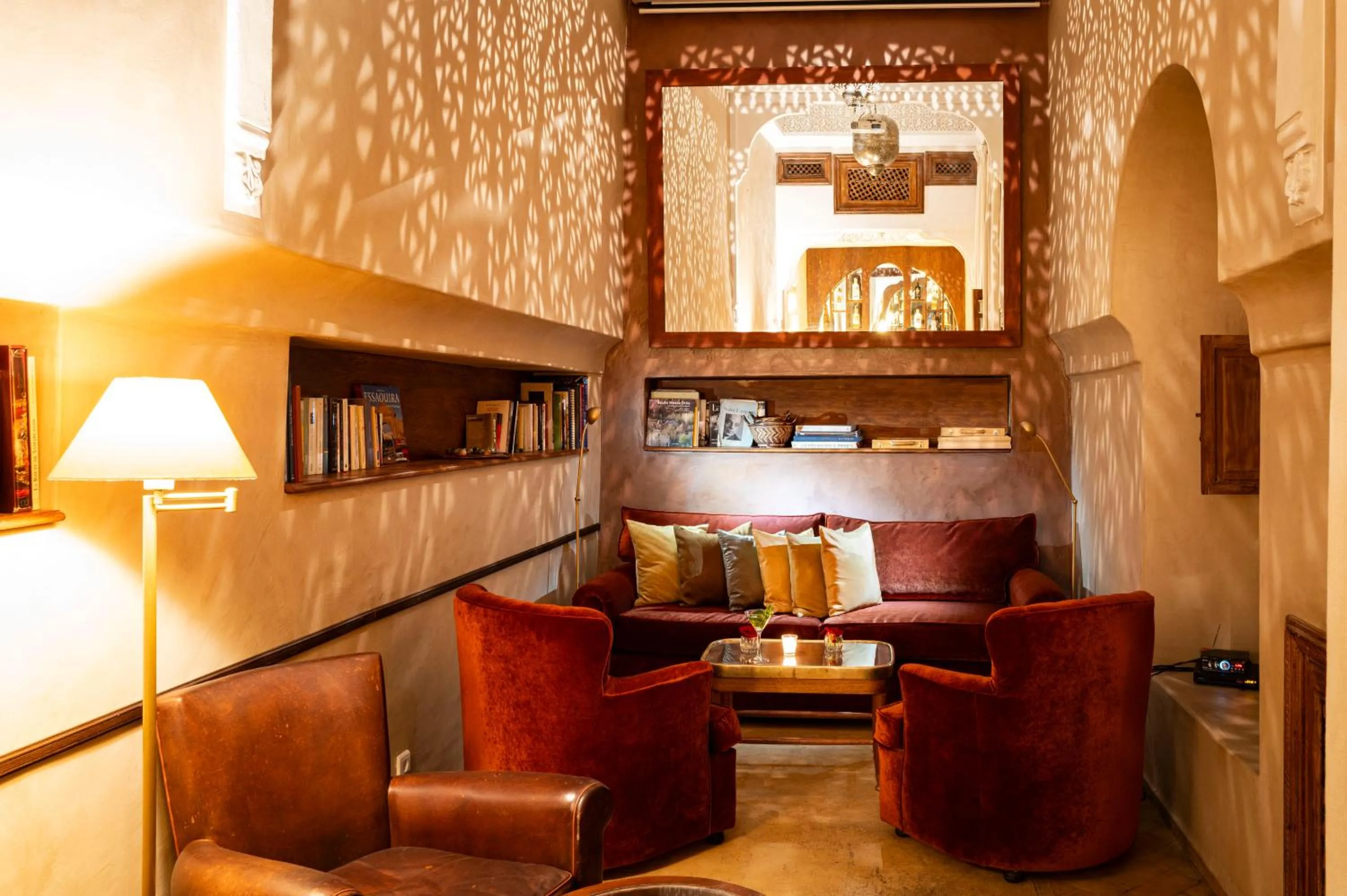 Living room in La Villa Nomade