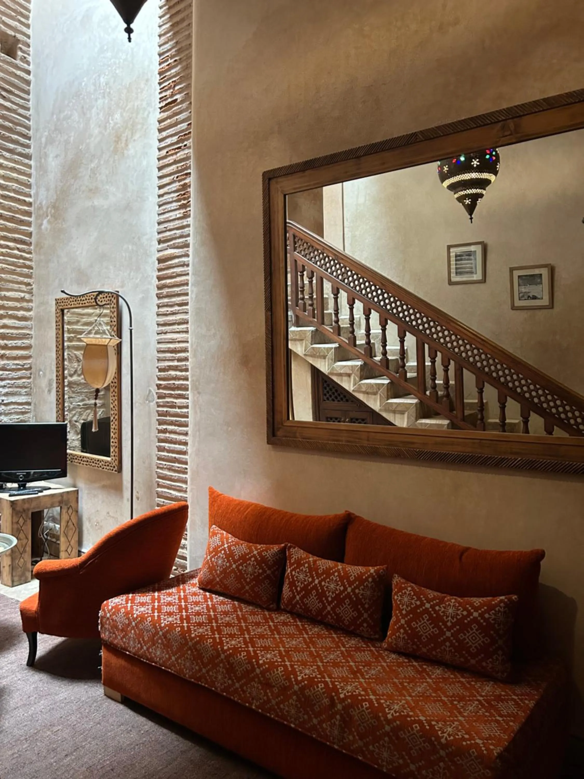 Living room in La Villa Nomade