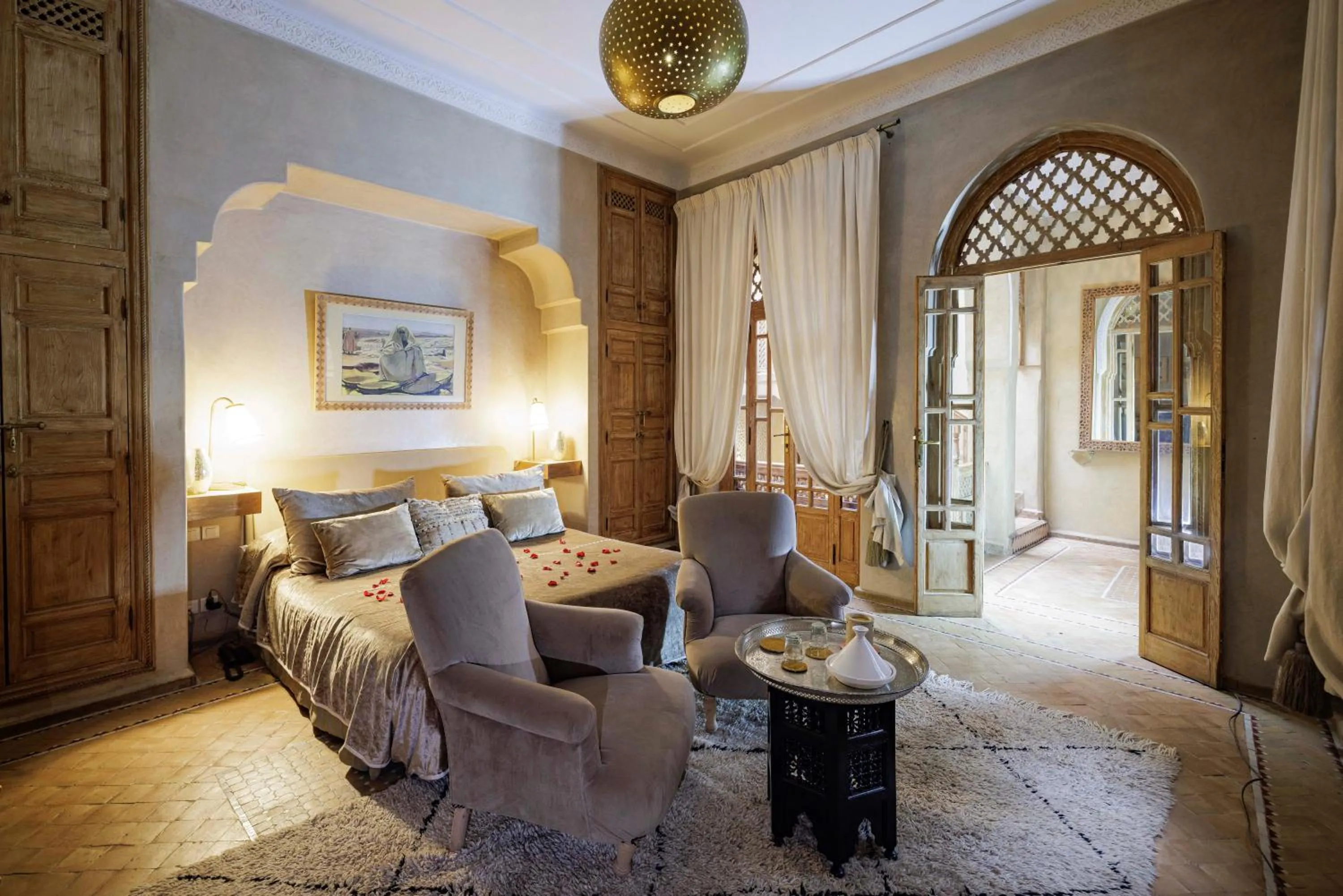 Bed in La Villa Nomade