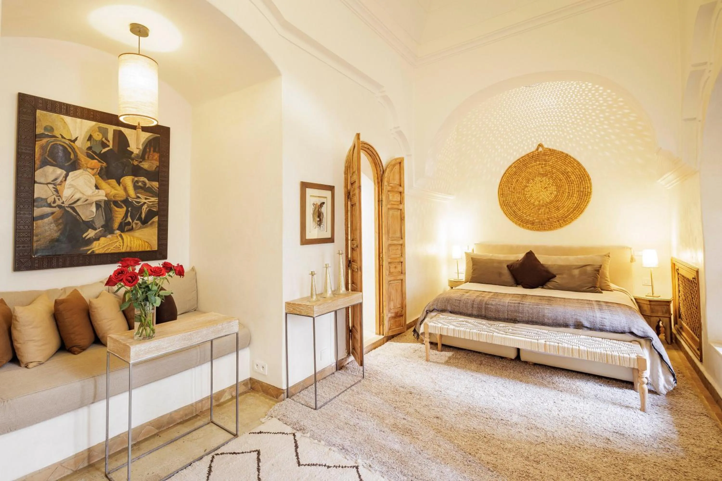 Bed in La Villa Nomade