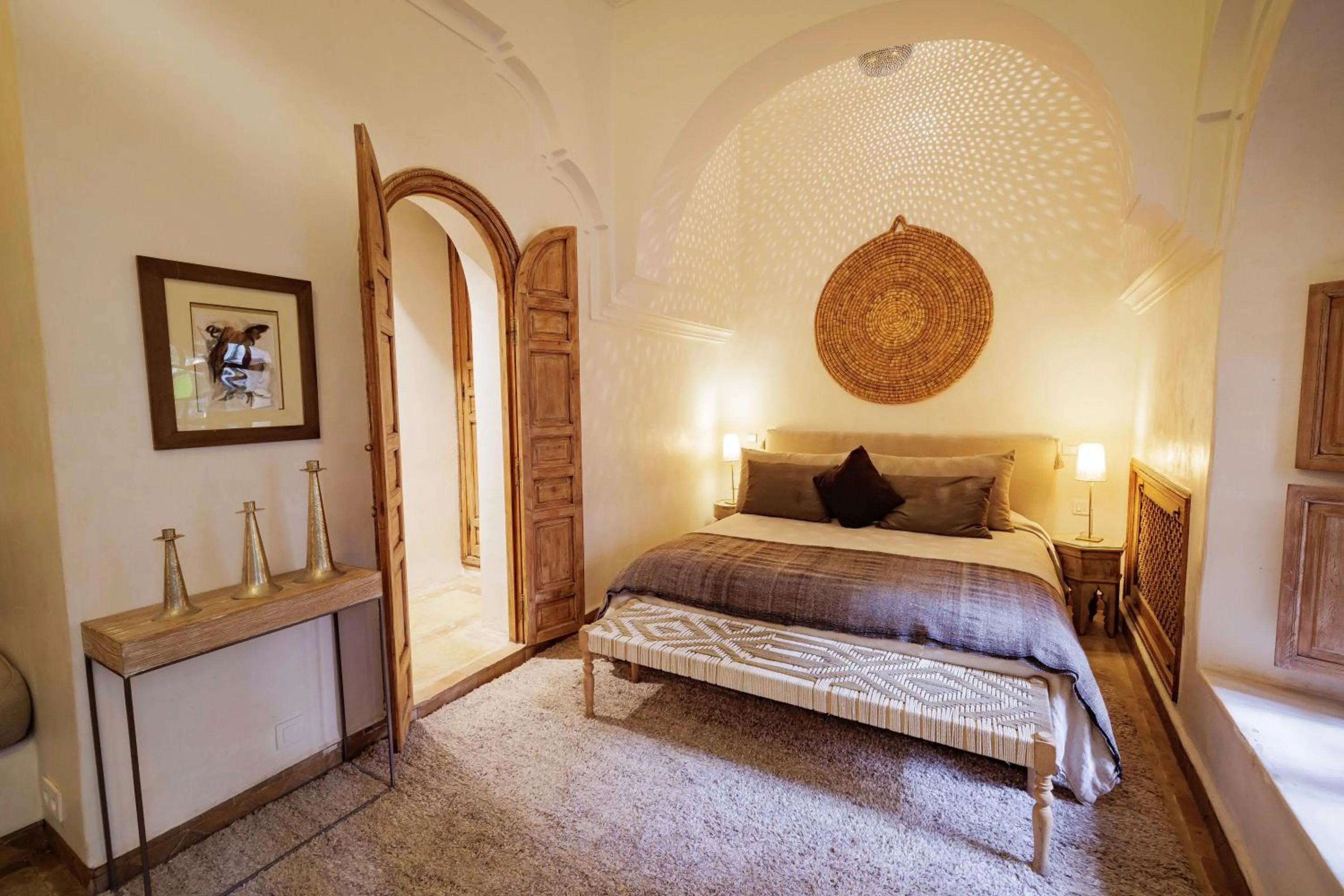 Bed in La Villa Nomade