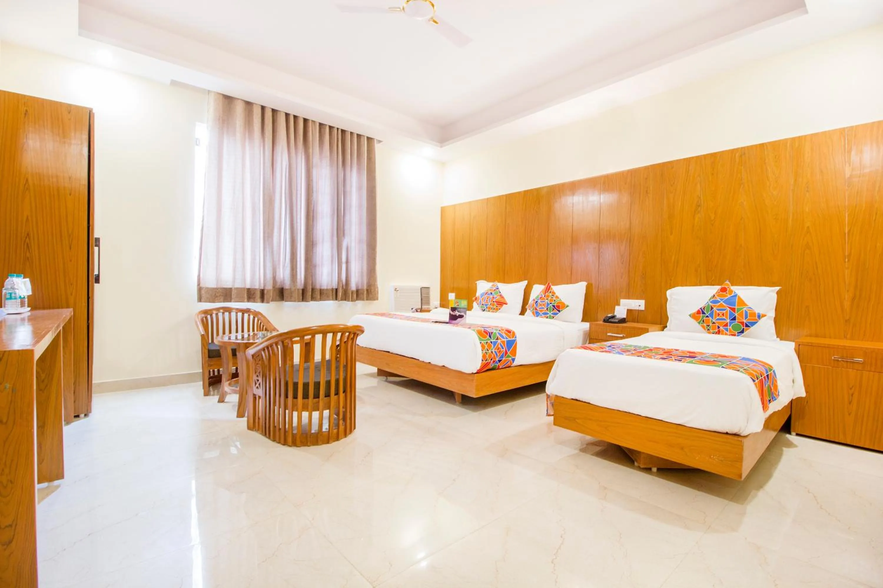 Bed in FabHotel Aries - Nr IGI Airport New Delhi