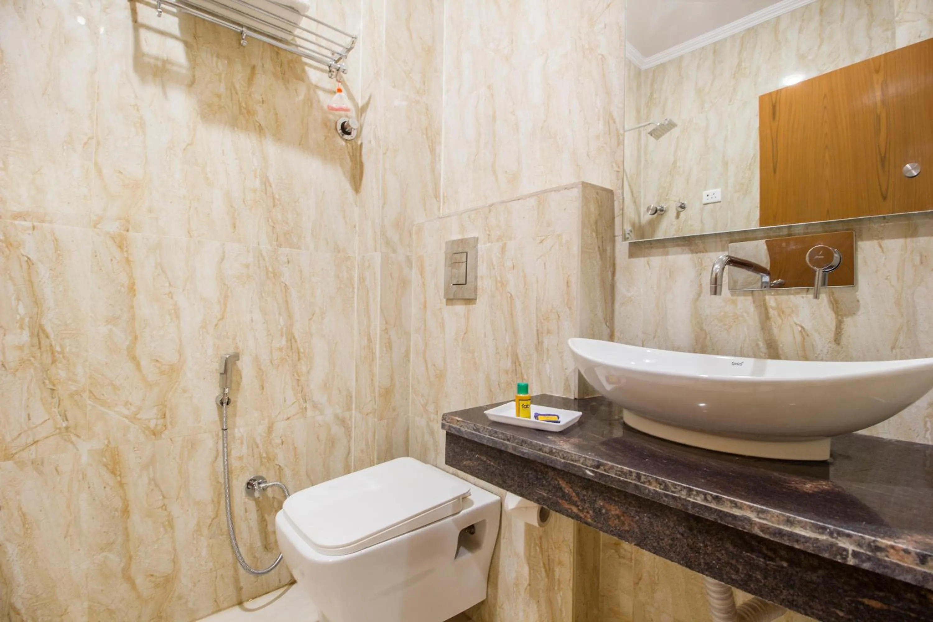 Toilet in FabHotel Aries - Nr IGI Airport New Delhi