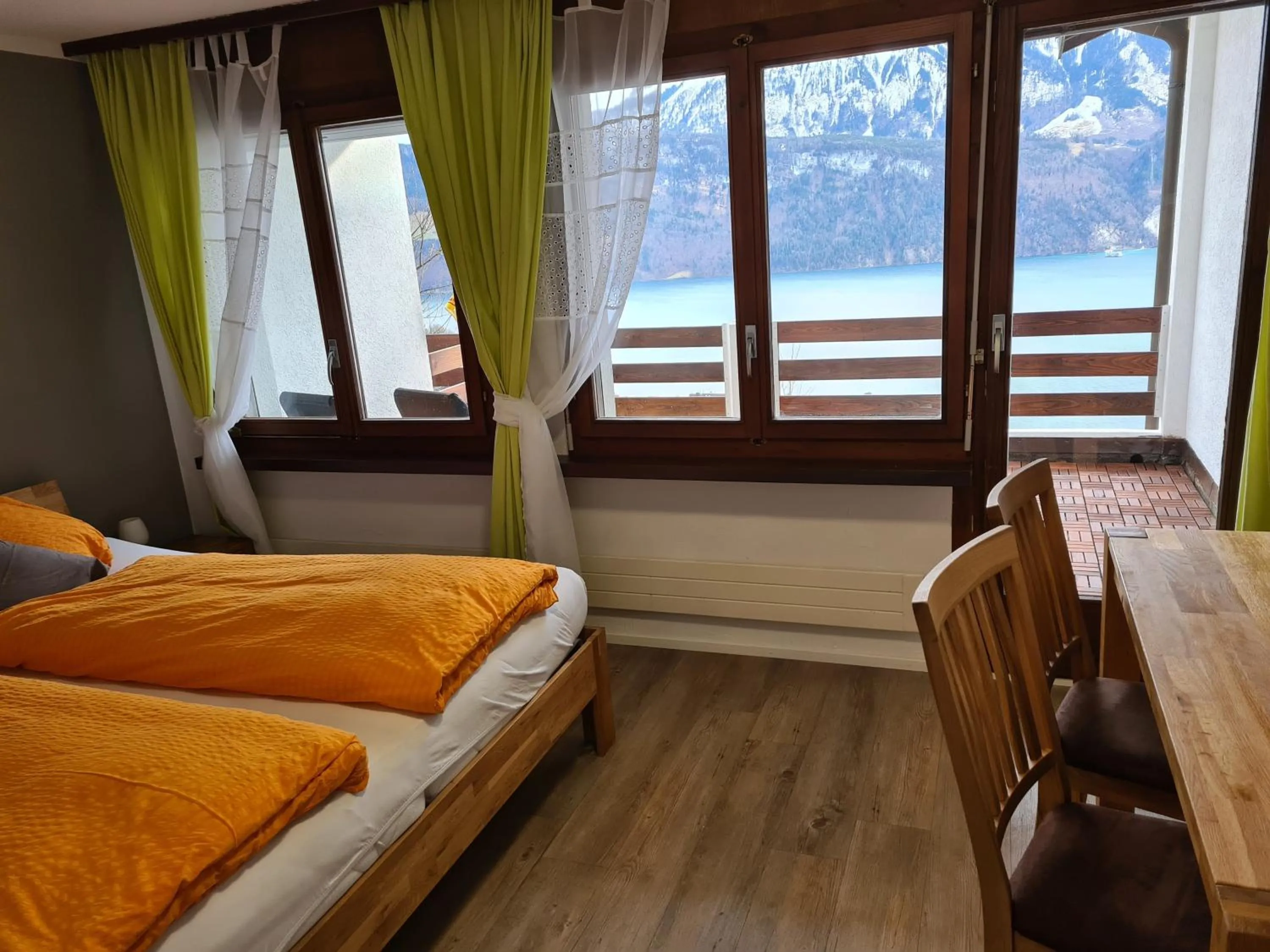 Photo of the whole room, Bed in Gasthaus Platten