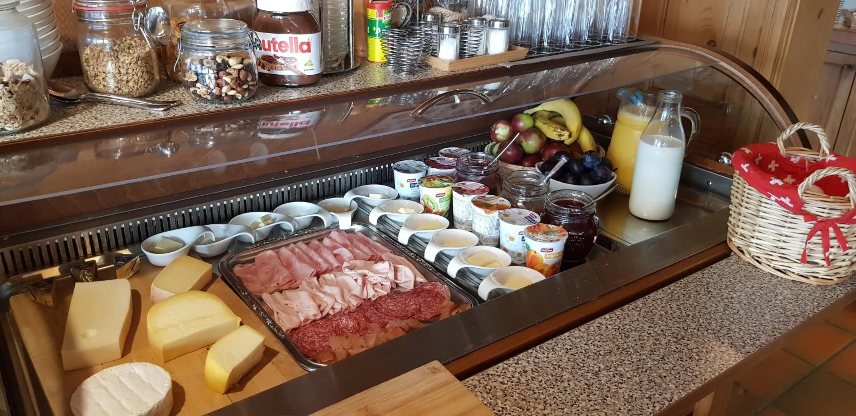 Breakfast in Gasthaus Platten