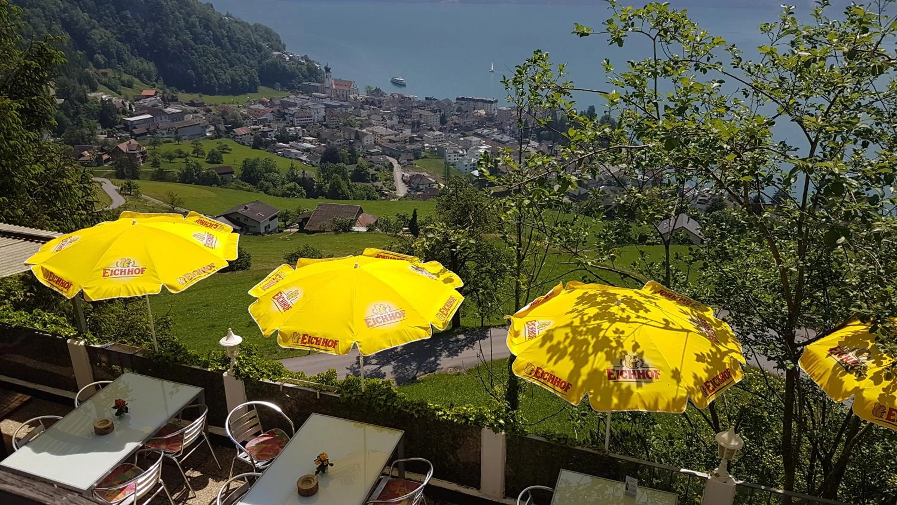 Balcony/Terrace in Gasthaus Platten