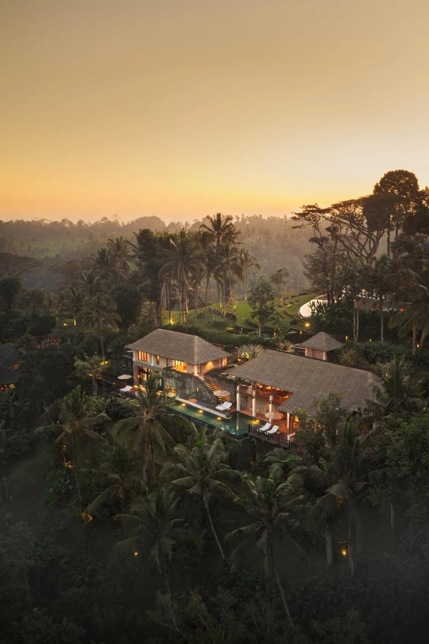 Photo of the whole room in COMO Shambhala Estate