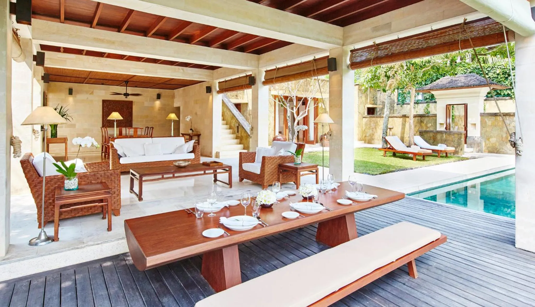 Photo of the whole room in COMO Shambhala Estate