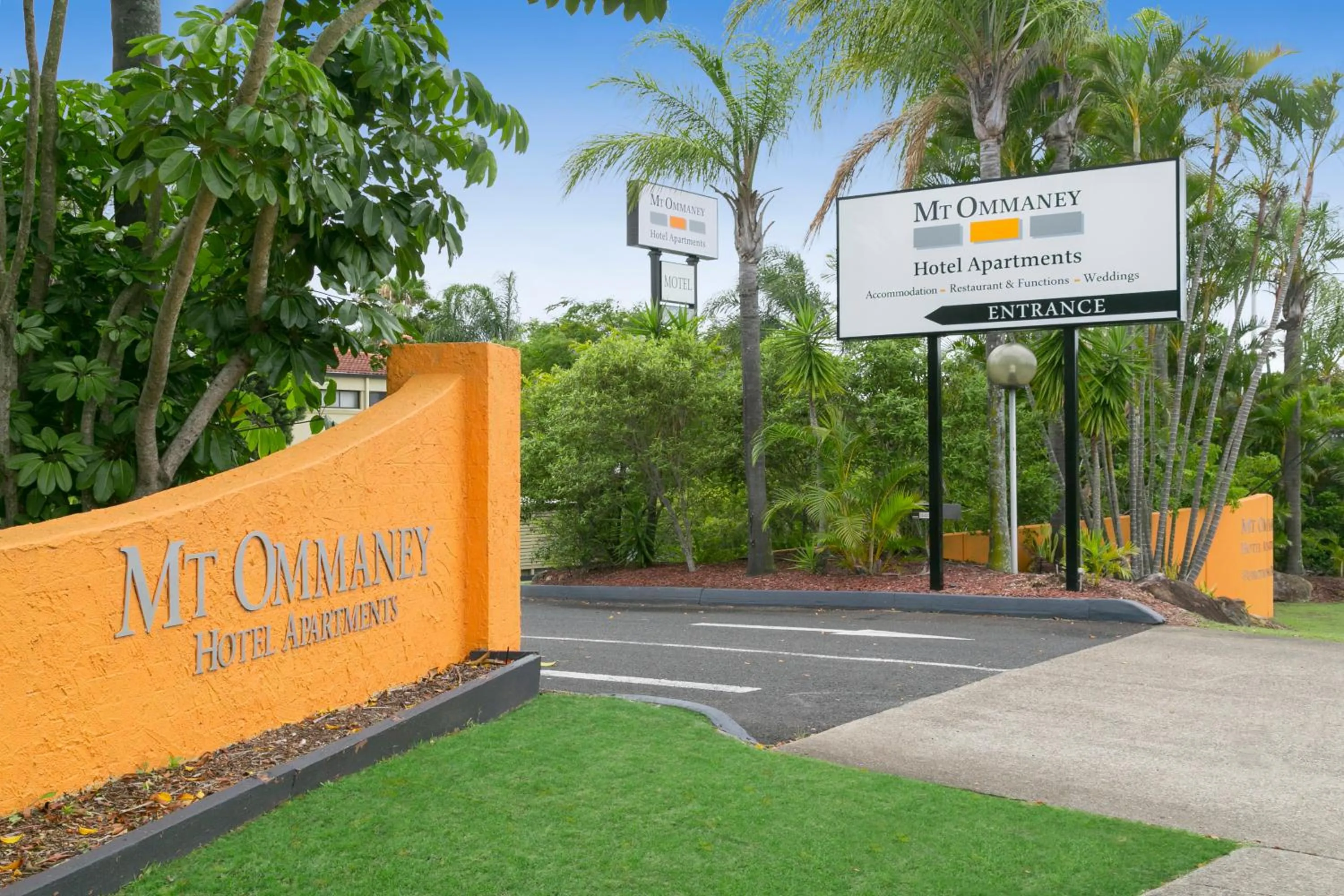 Property logo or sign in Mt Ommaney Hotel Apartments