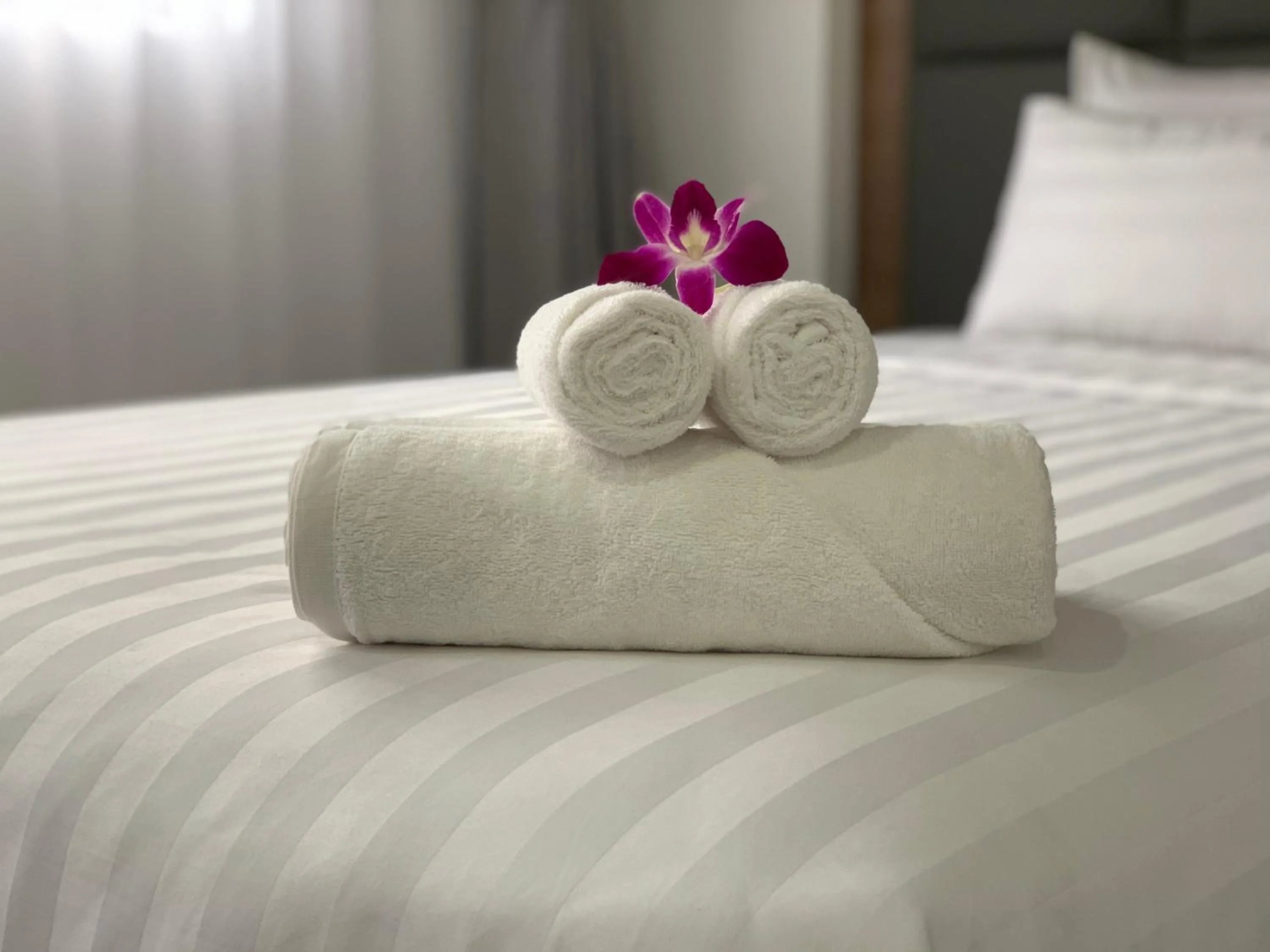 Decorative detail, Bed in Royal Dragon Boutique Hotel