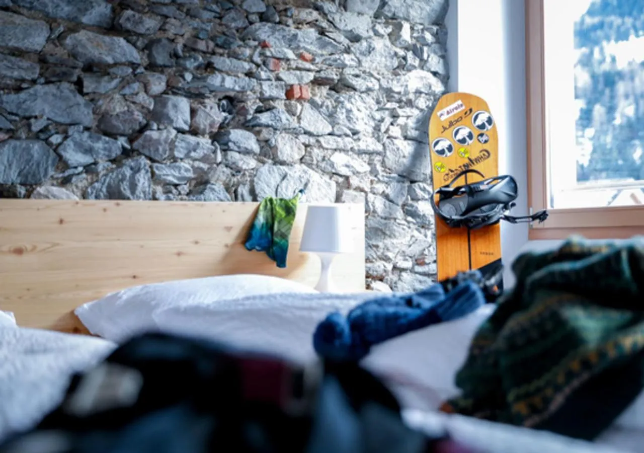 Photo of the whole room in Bed&Bike Tremola San Gottardo