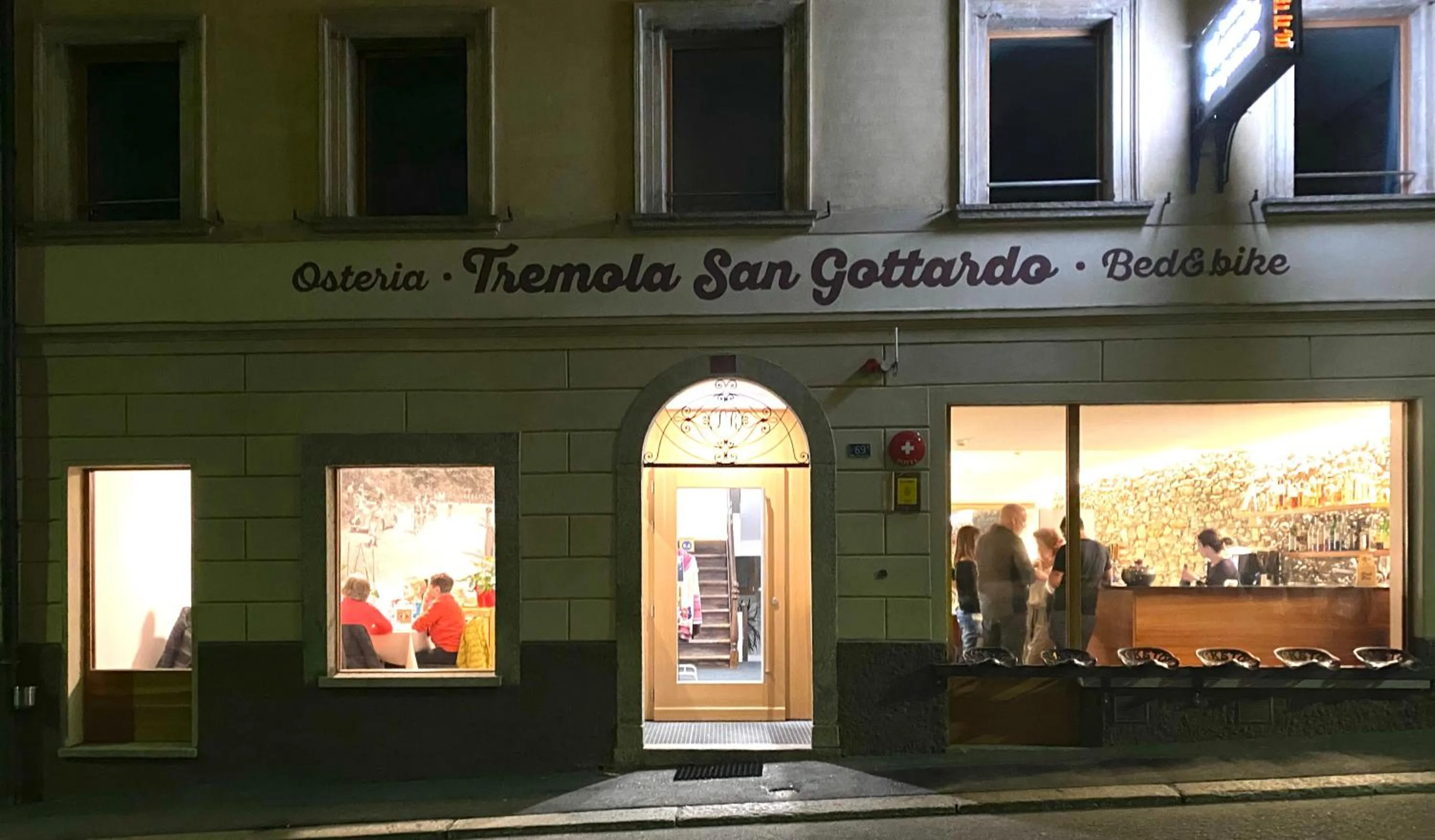 Property building in Bed&Bike Tremola San Gottardo