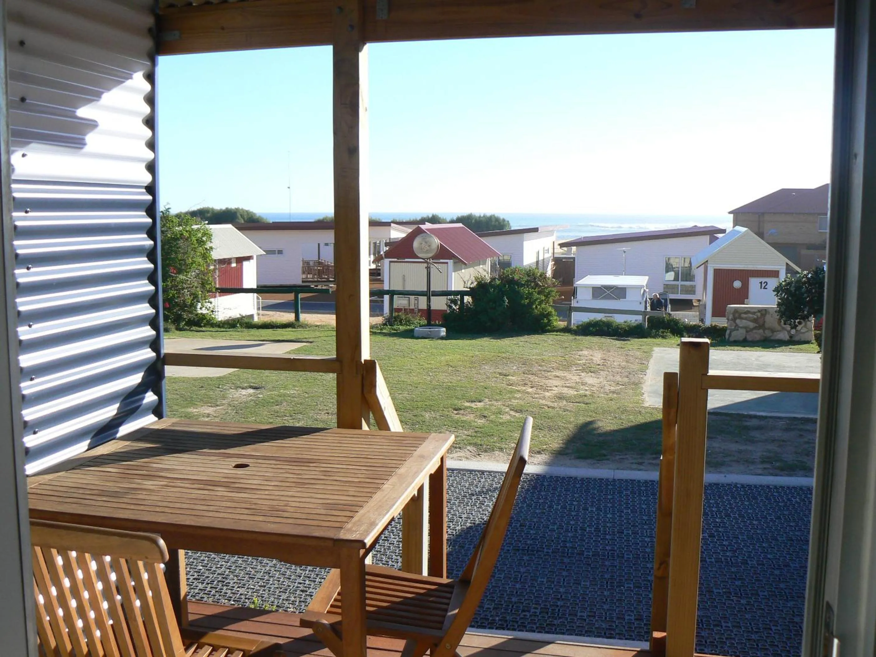 Balcony/Terrace in Seaspray Beach Holiday Park