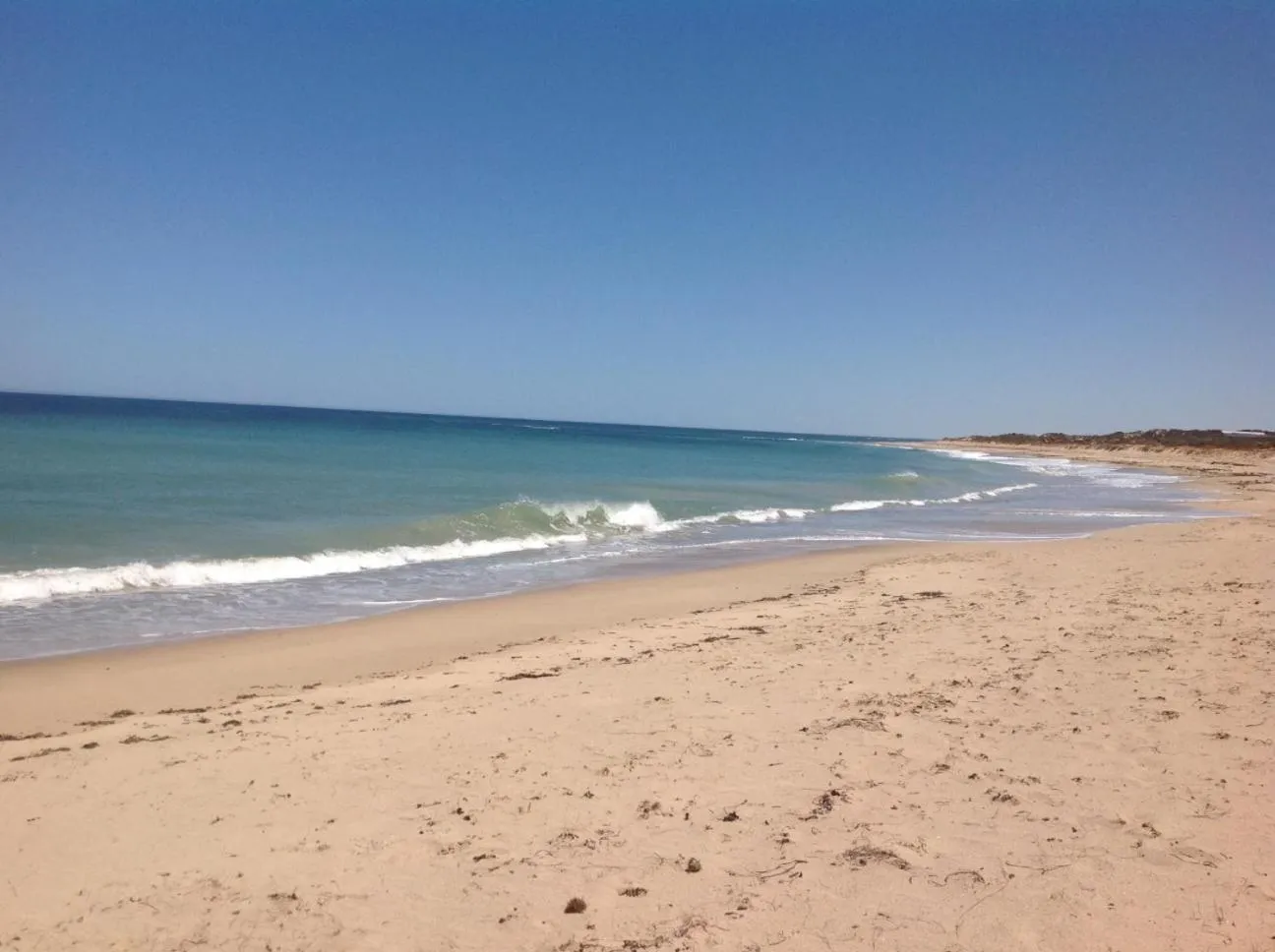 Beach in Seaspray Beach Holiday Park