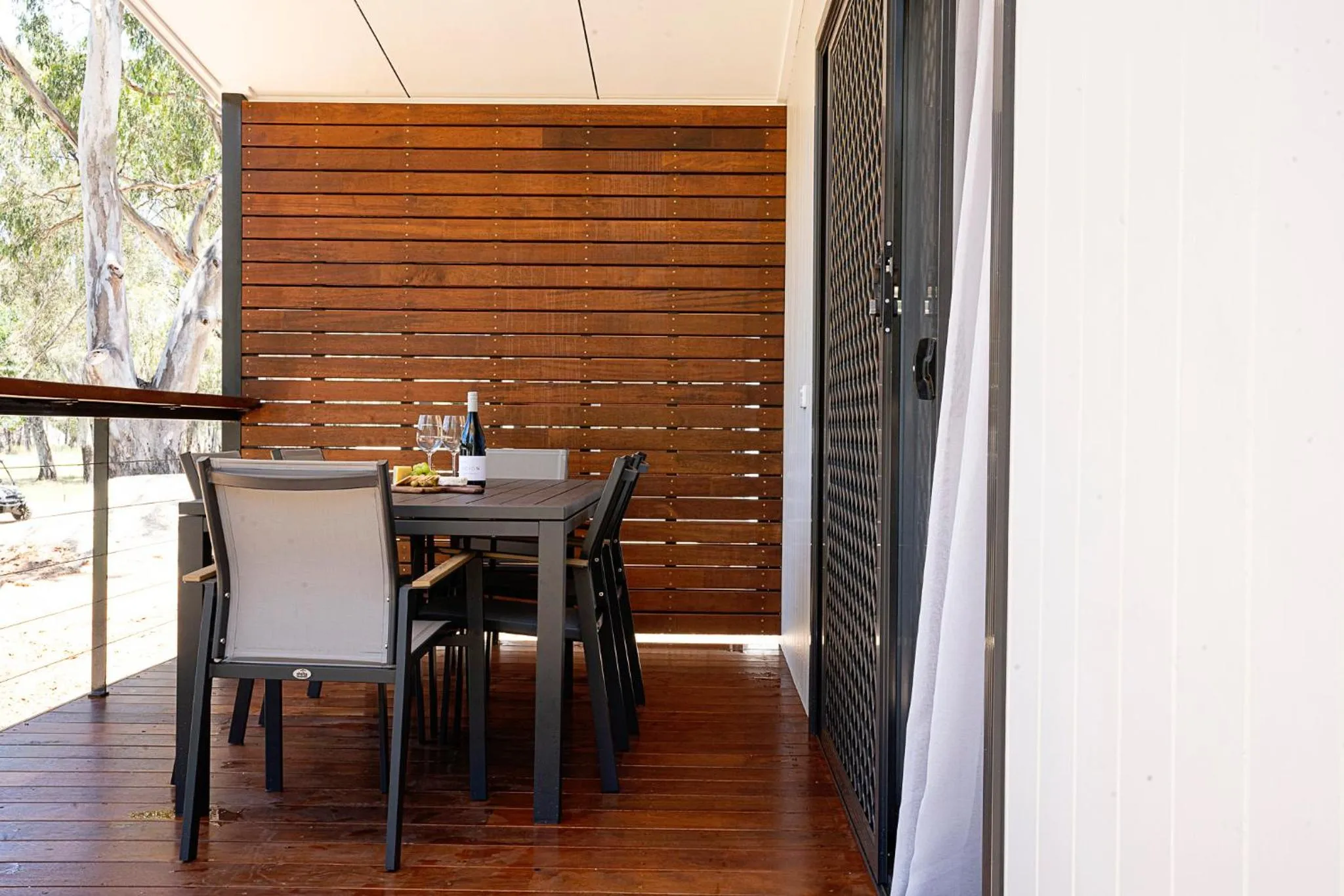 Balcony/Terrace in Corowa Bindaree Holiday Park