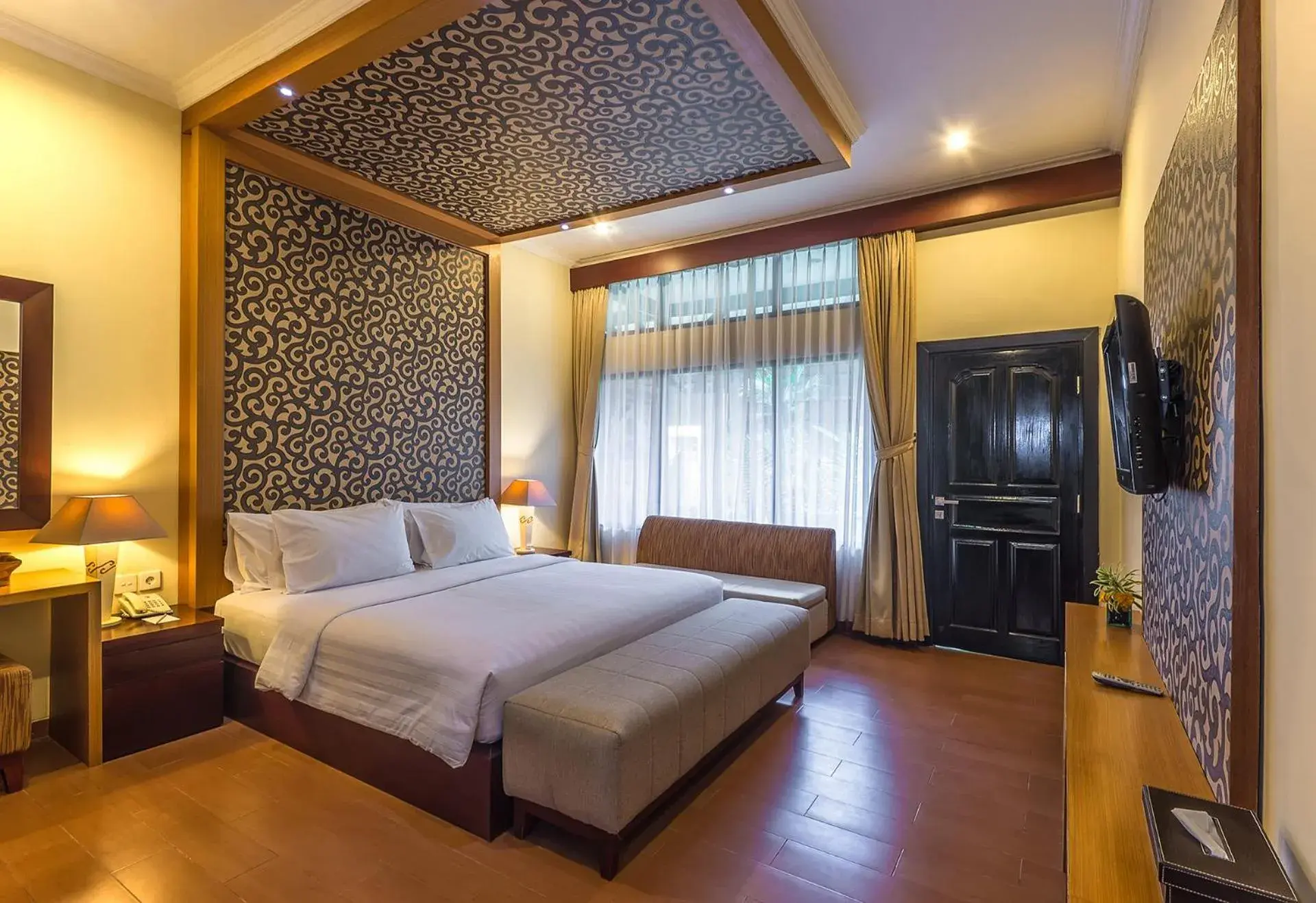 Superior King Room in Natya Hotel Tanah Lot Superior King Room in Natya Hotel Tanah Lot