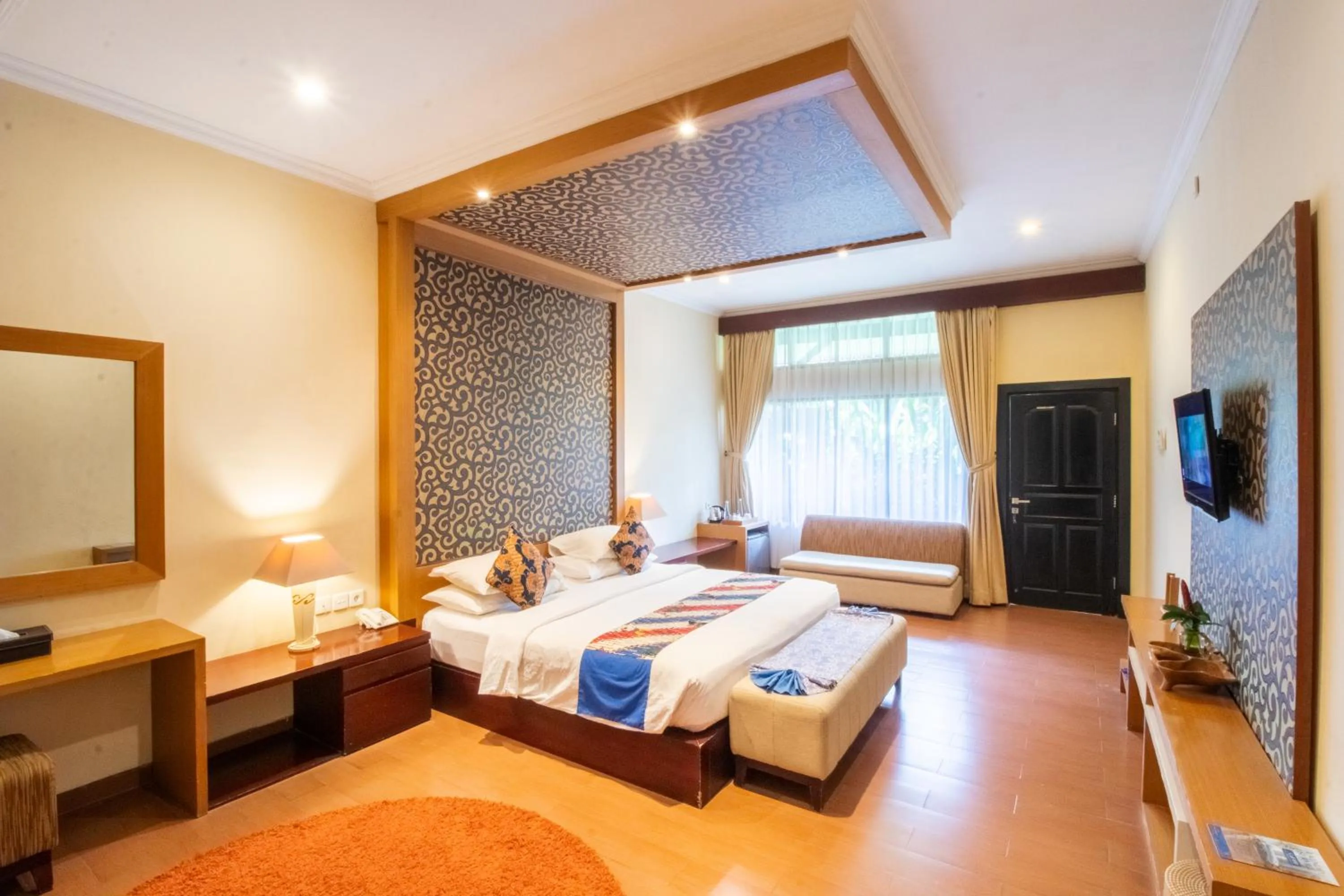 Bedroom, Bed in Natya Hotel Tanah Lot