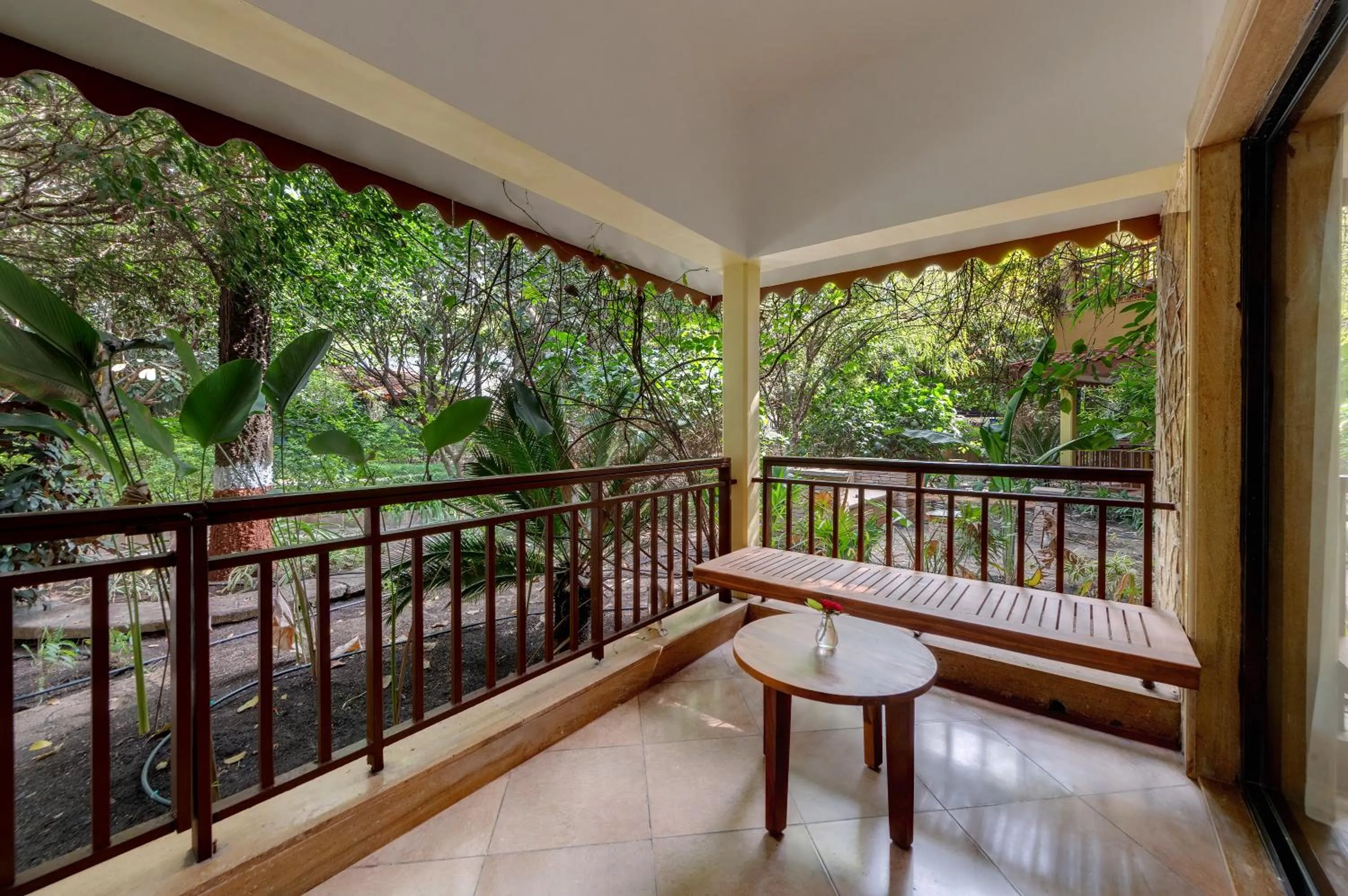 Balcony/Terrace in The Fern Gir Forest Resort, Sasan Gir - A Fern Crown Collection Resort