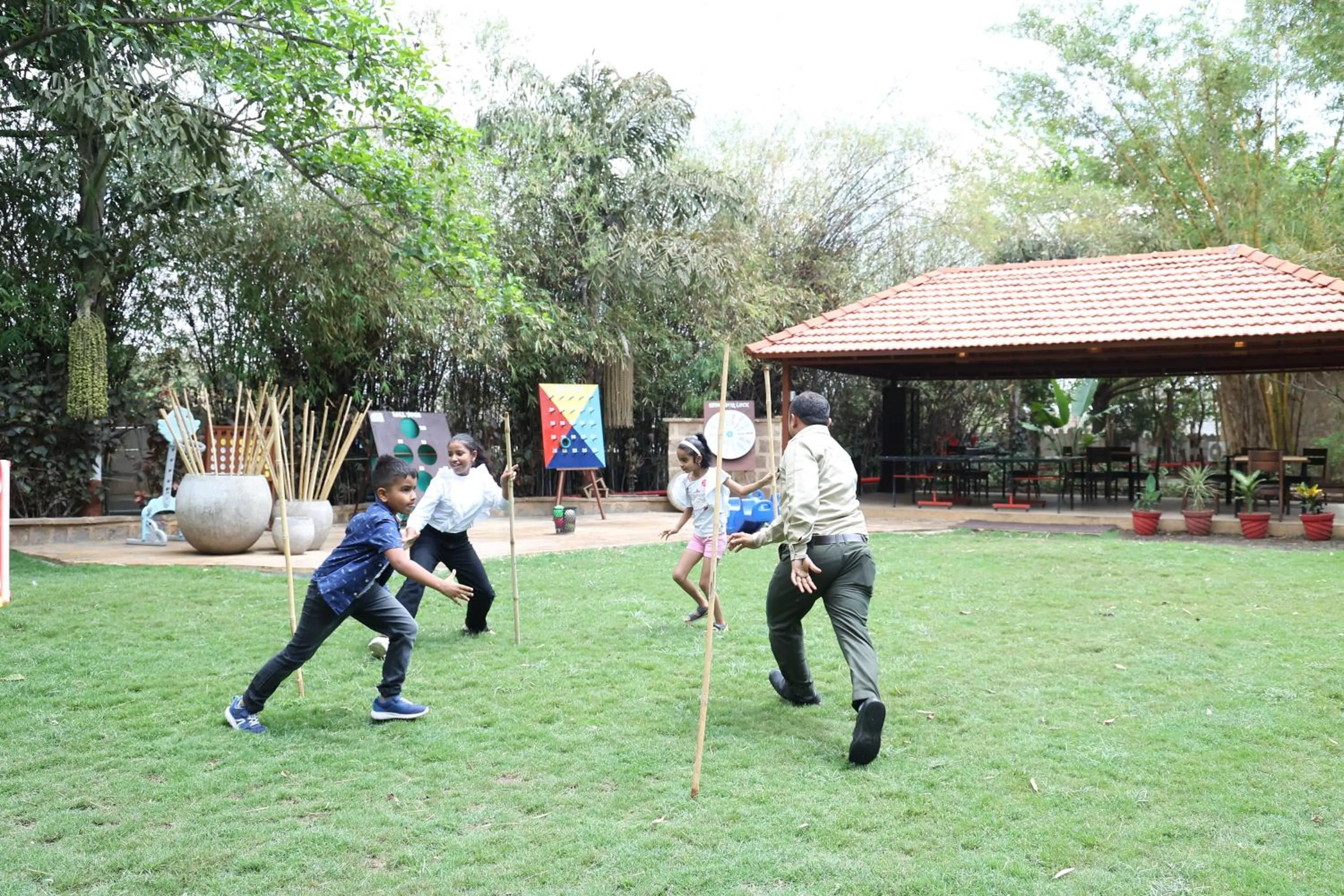 Children play ground in The Fern Gir Forest Resort, Sasan Gir - A Fern Crown Collection Resort