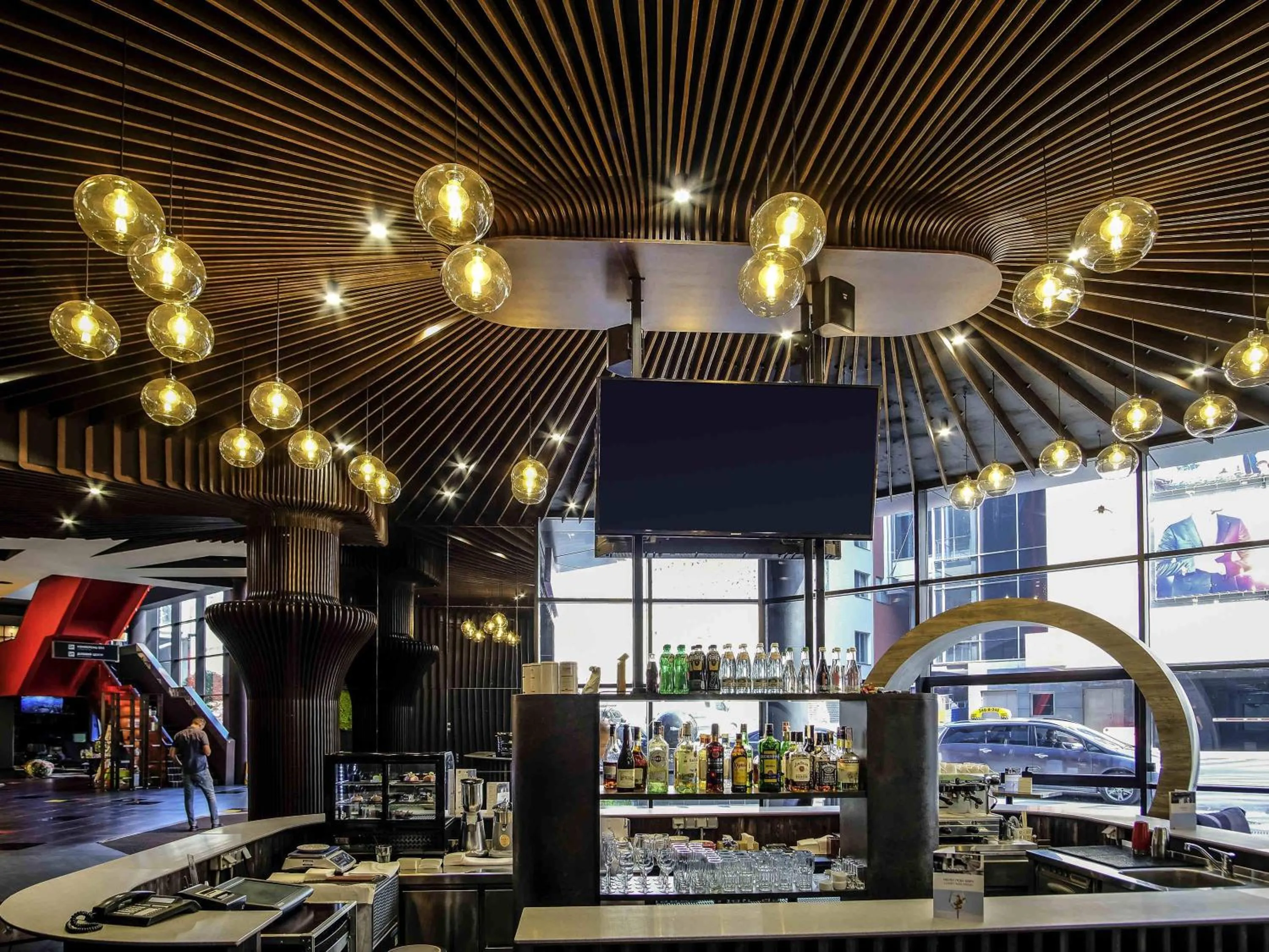 Lounge or bar in Mercure Kyiv Congress