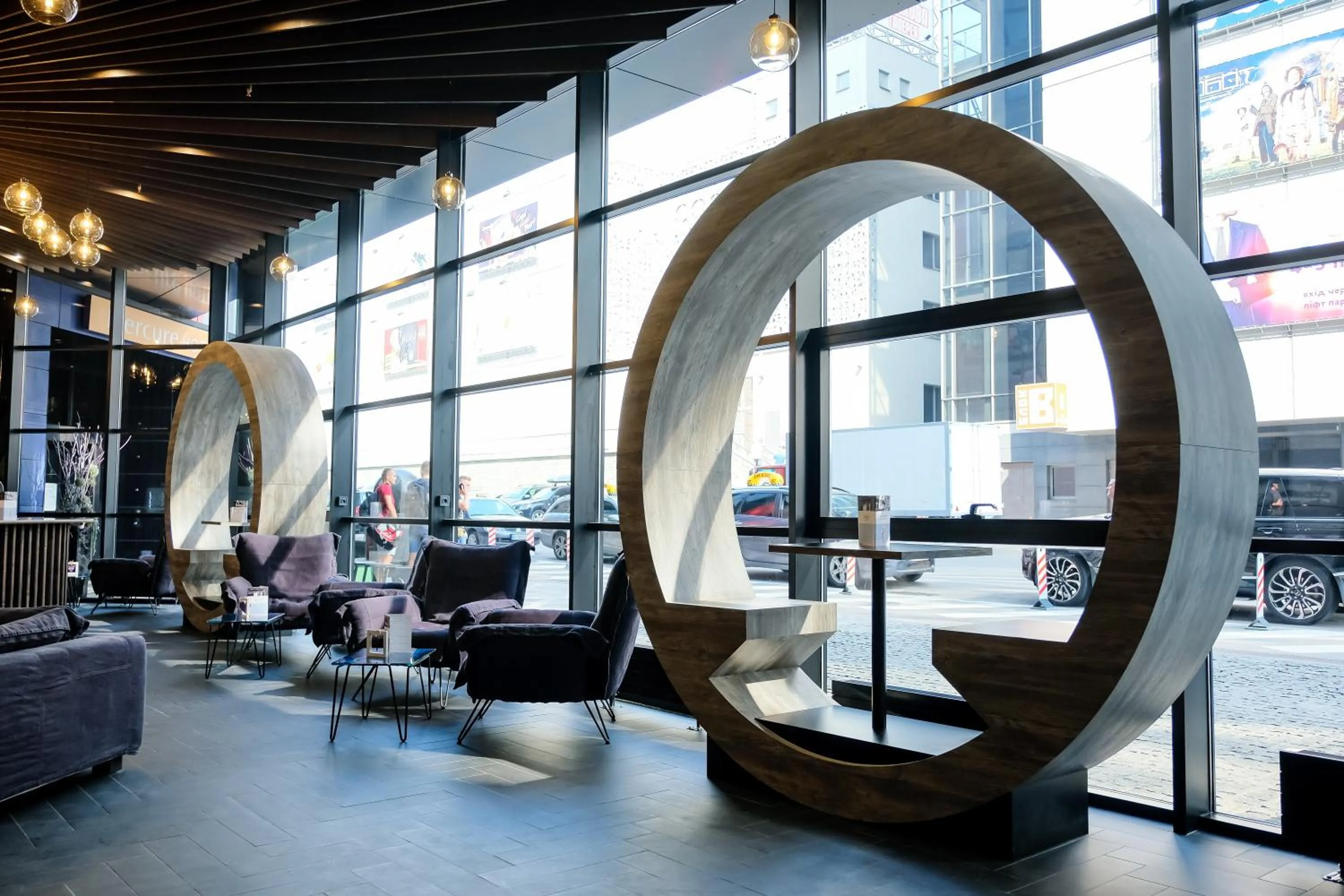 Lounge or bar in Mercure Kyiv Congress