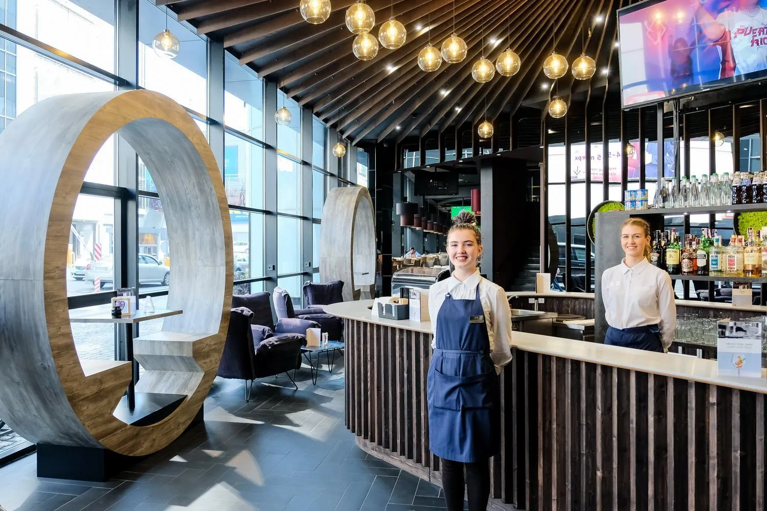 Lounge or bar in Mercure Kyiv Congress