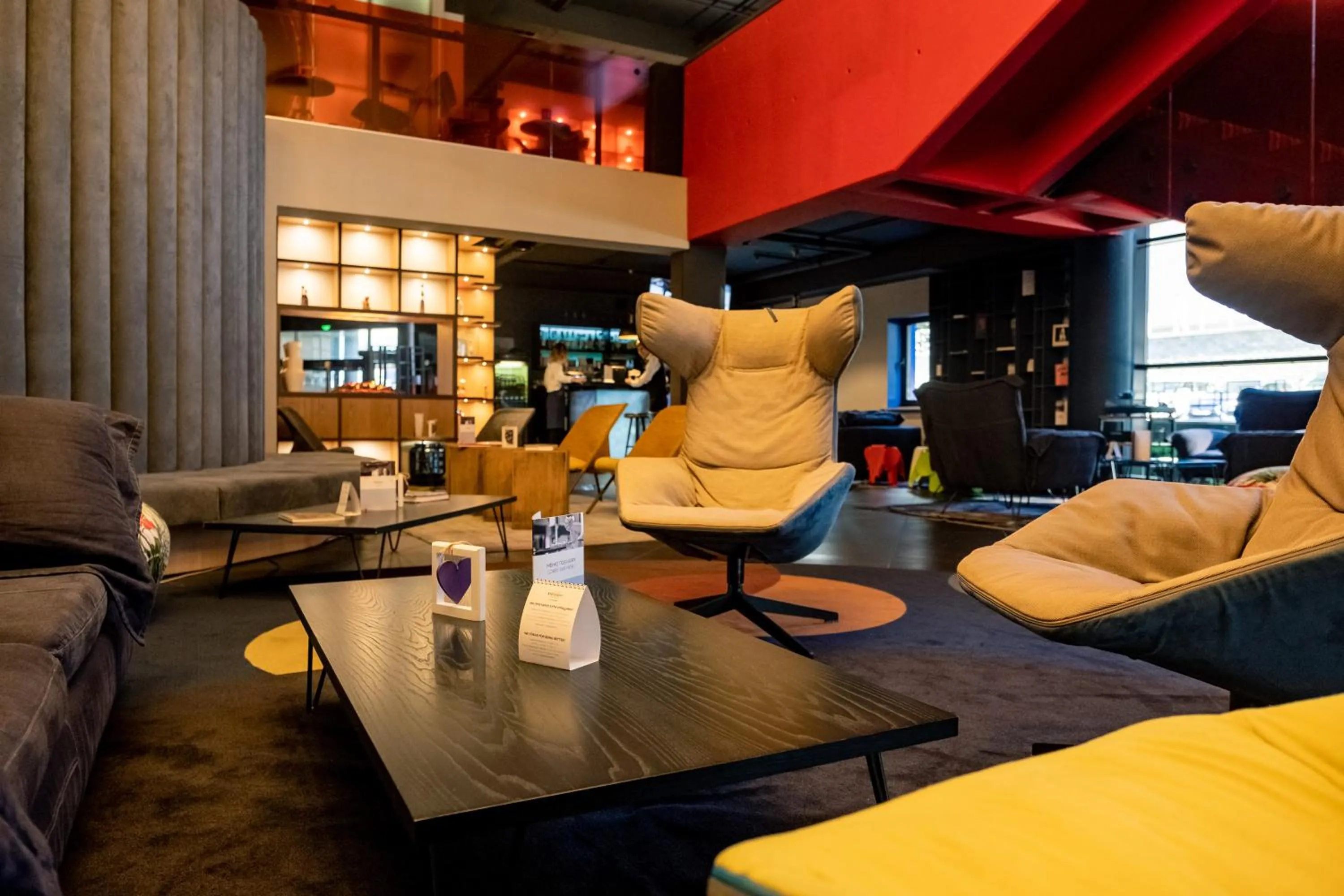 Lobby or reception in Mercure Kyiv Congress