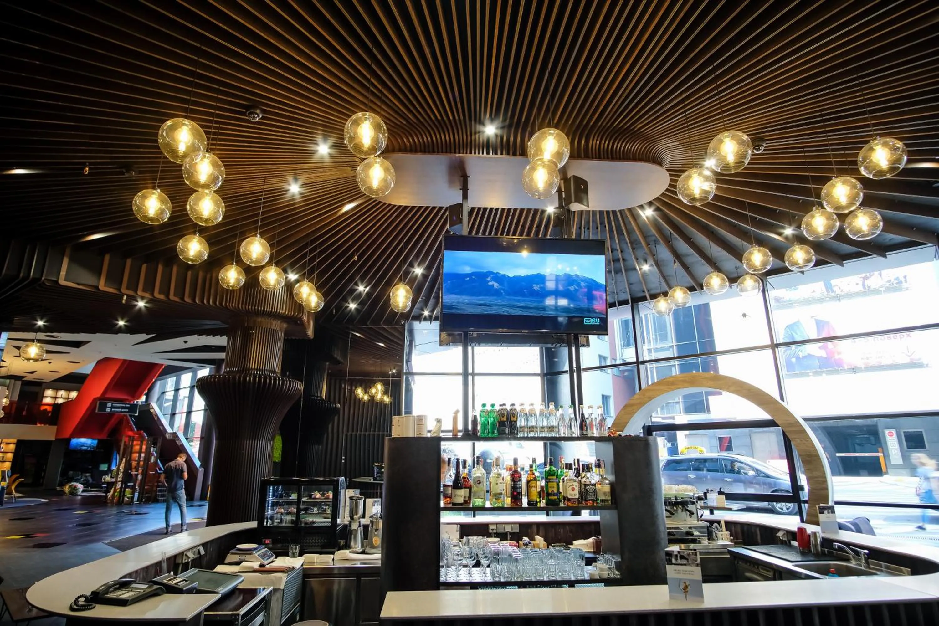 Lounge or bar in Mercure Kyiv Congress