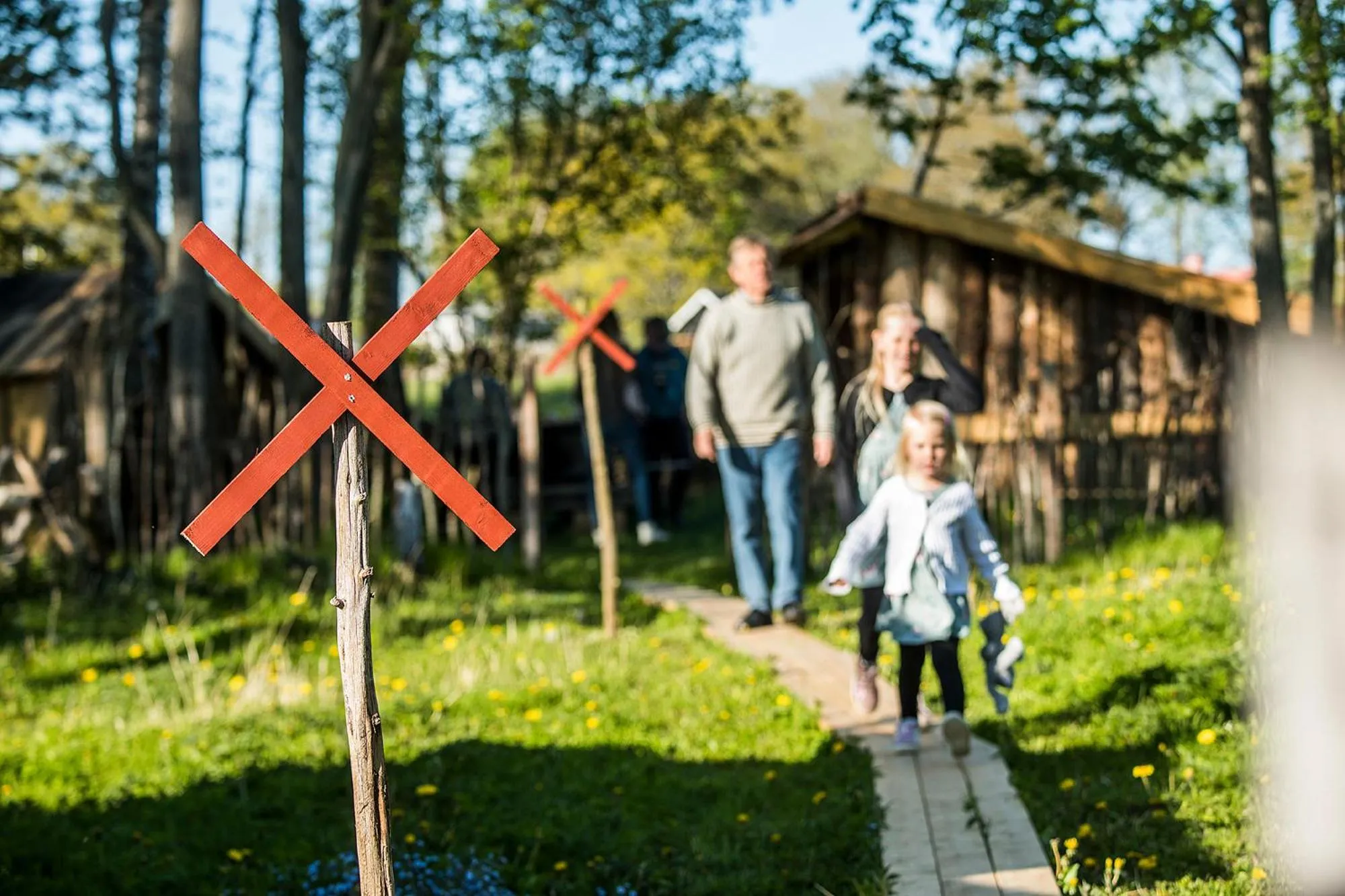 Garden in Lugnåsberget Ekohotell