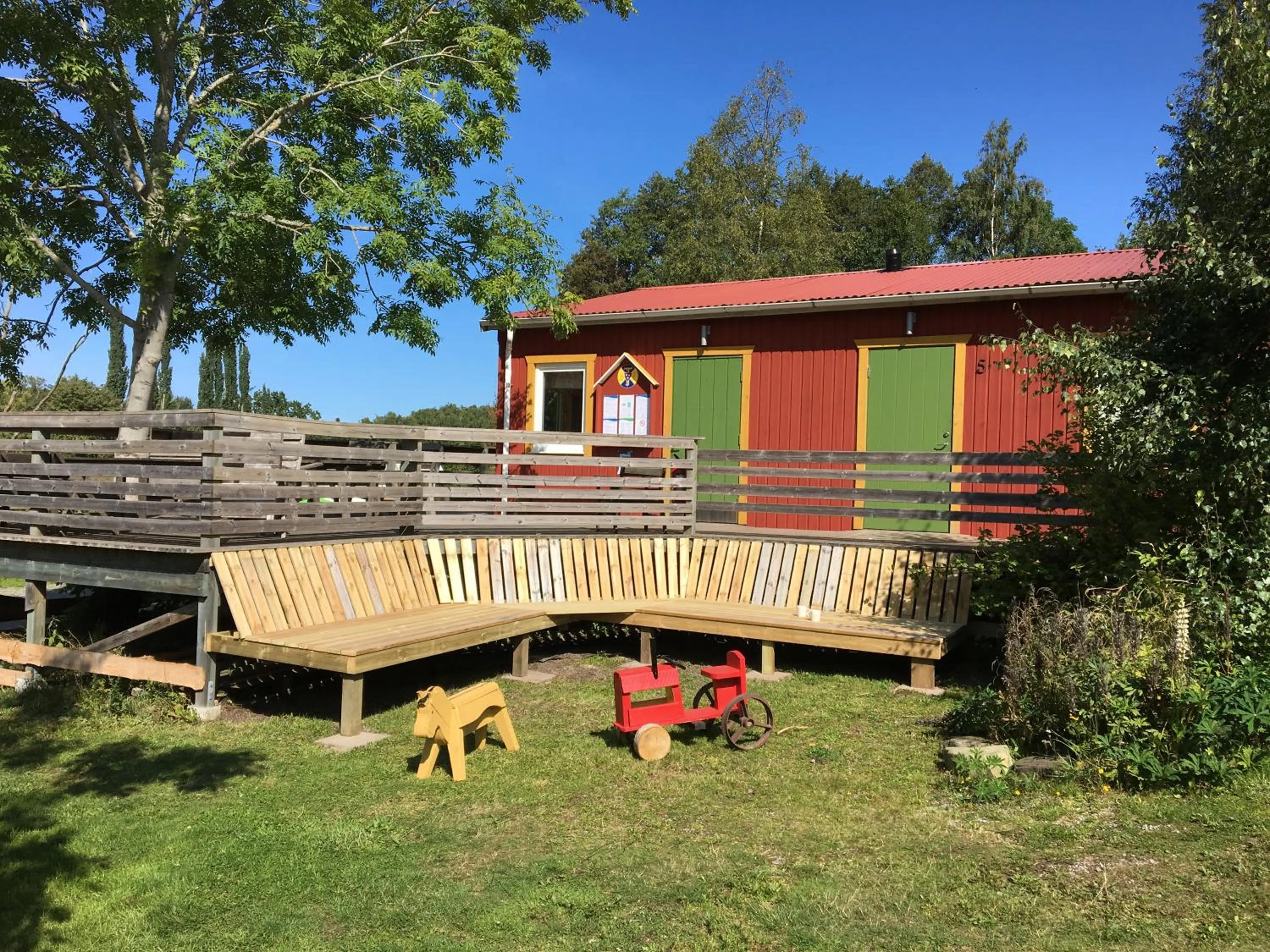 Patio in Lugnåsberget Ekohotell