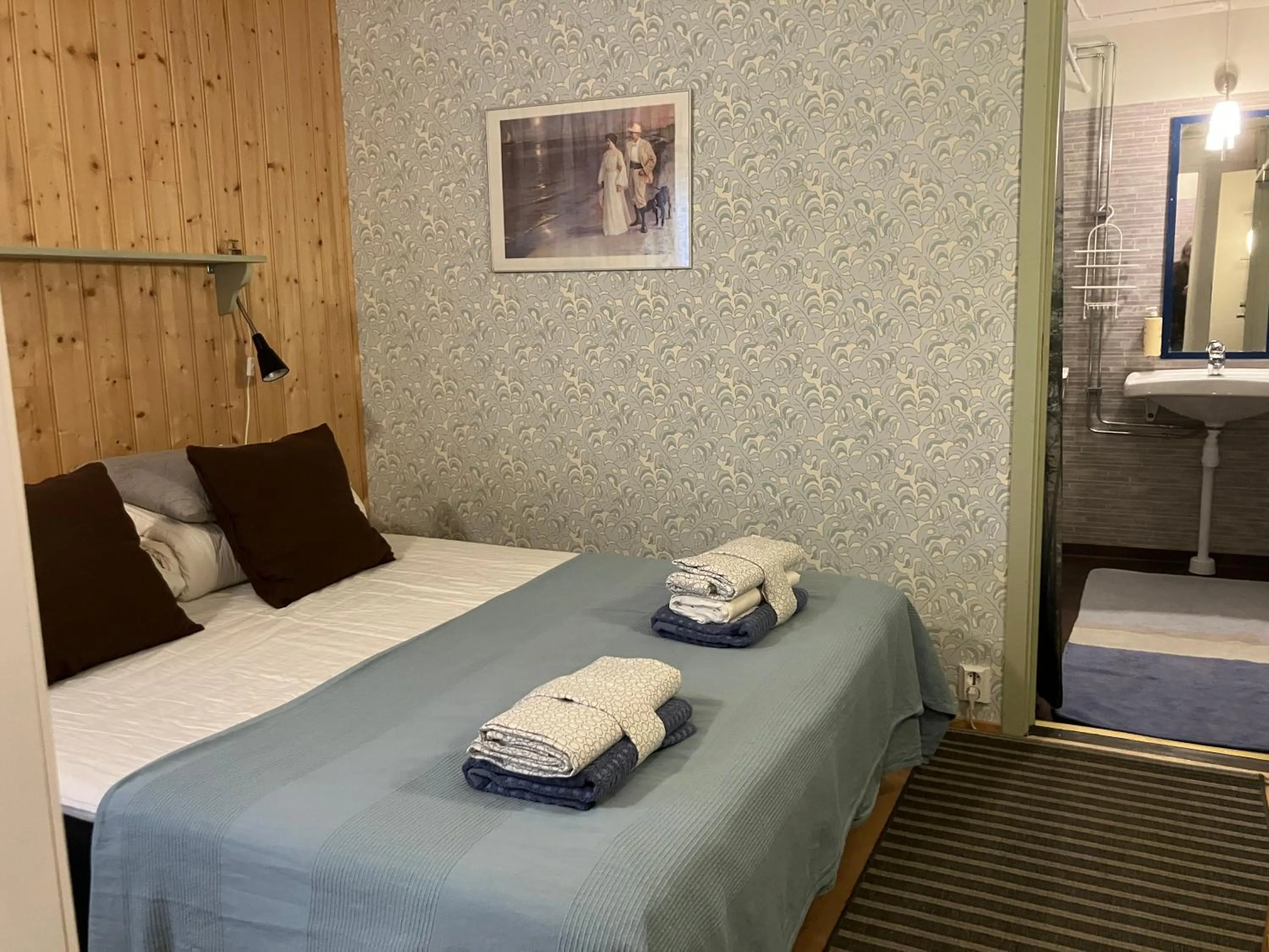 Property building, Bed in Lugnåsberget Ekohotell