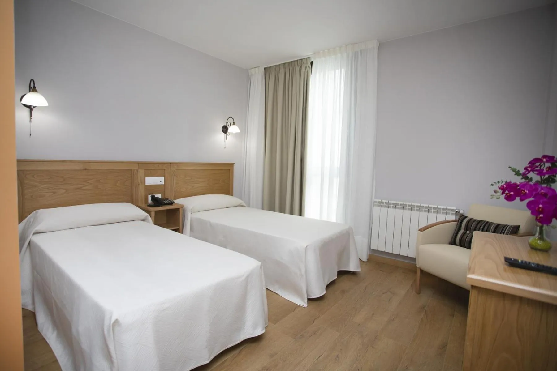Bed in Hotel Novoa