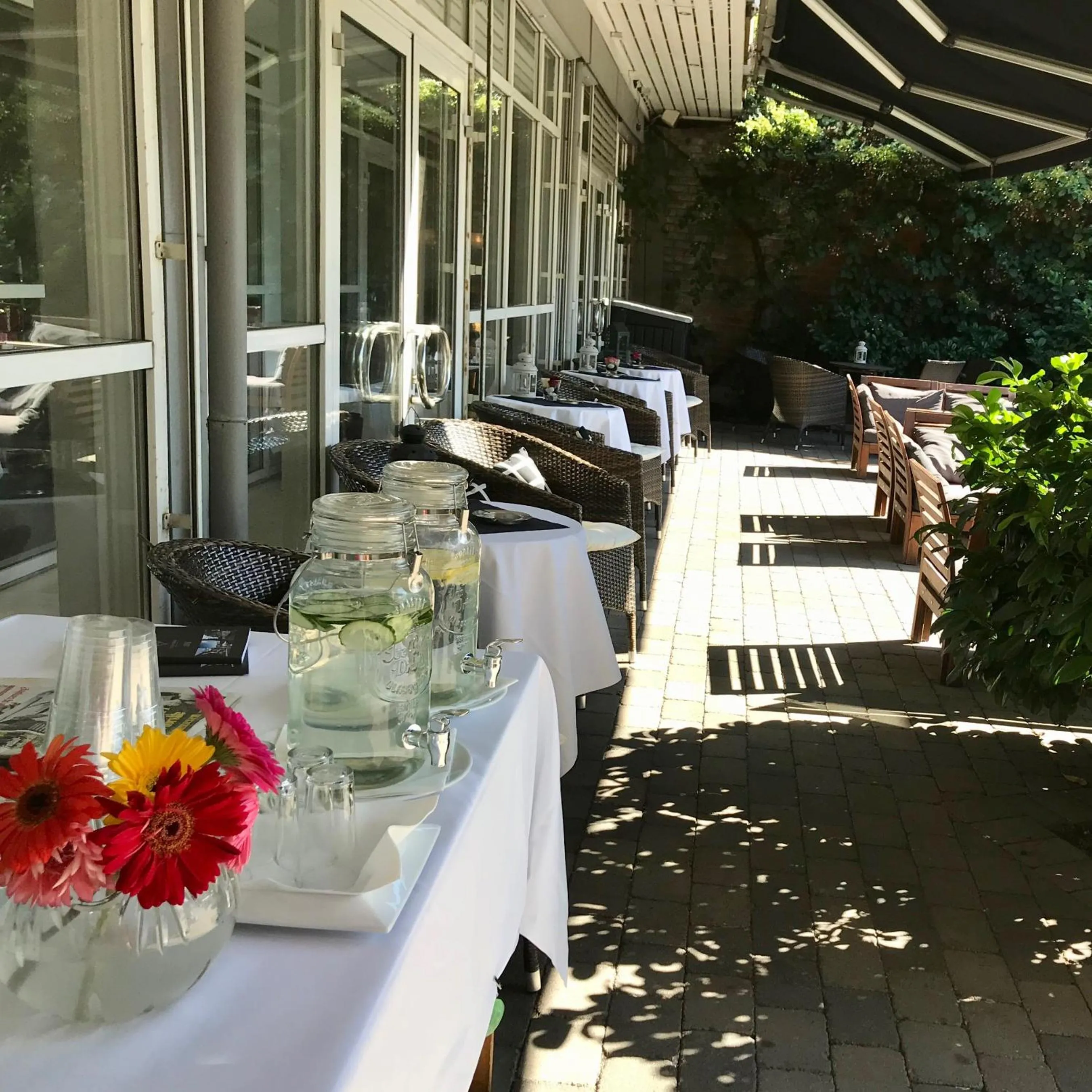 Garden in Reenskaug Hotel