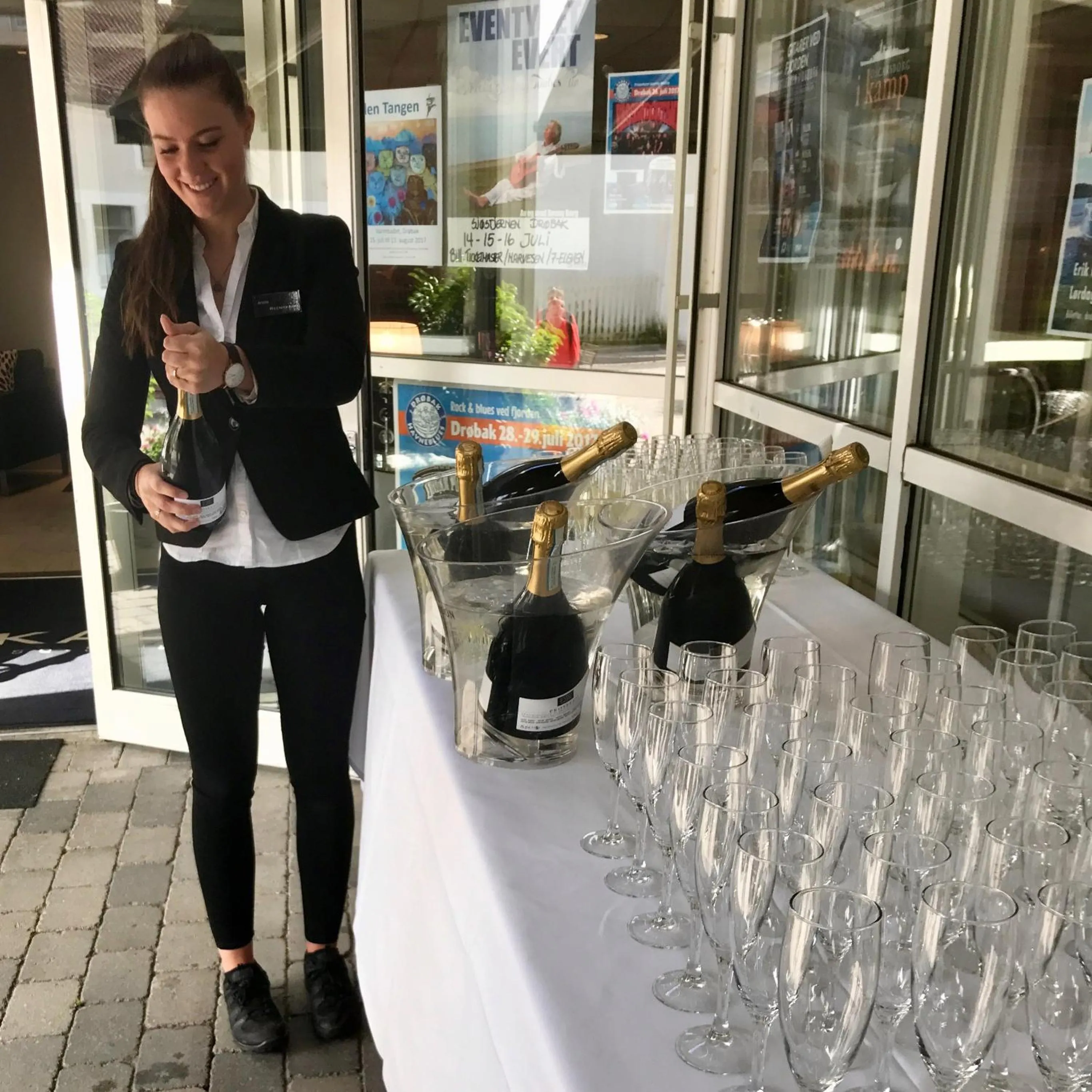 Garden in Reenskaug Hotel