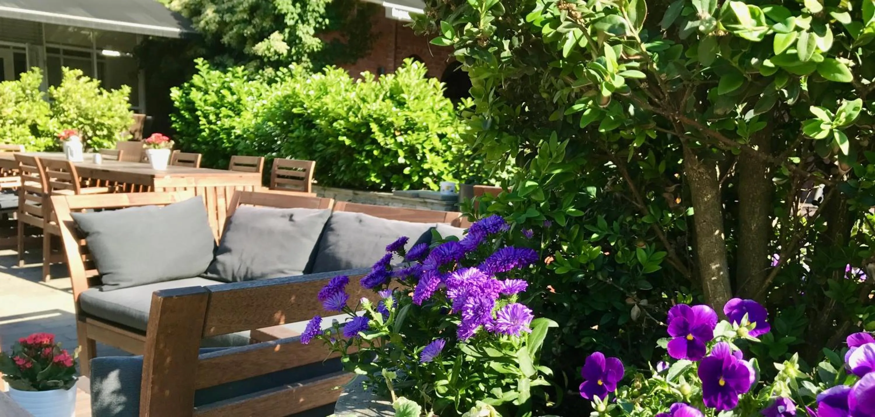 Garden in Reenskaug Hotel