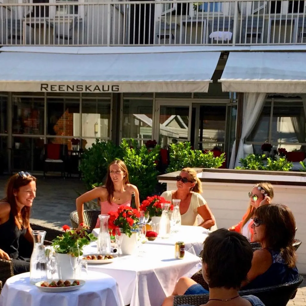 Garden in Reenskaug Hotel