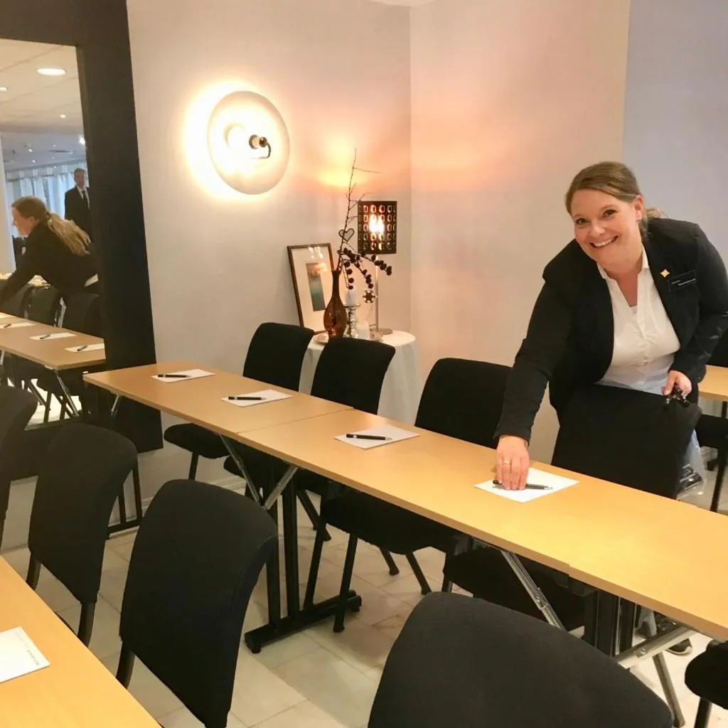 Meeting/conference room in Reenskaug Hotel