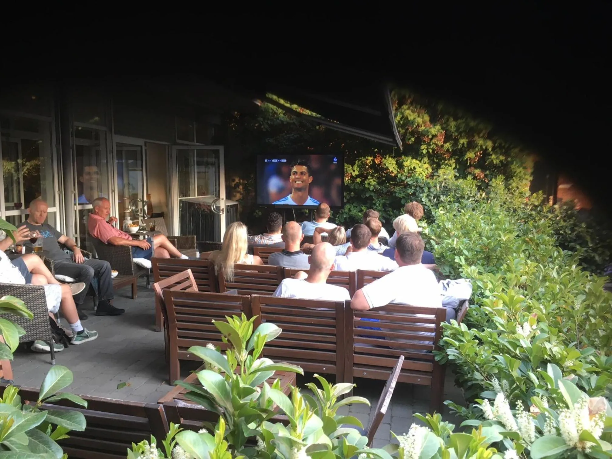 Garden in Reenskaug Hotel