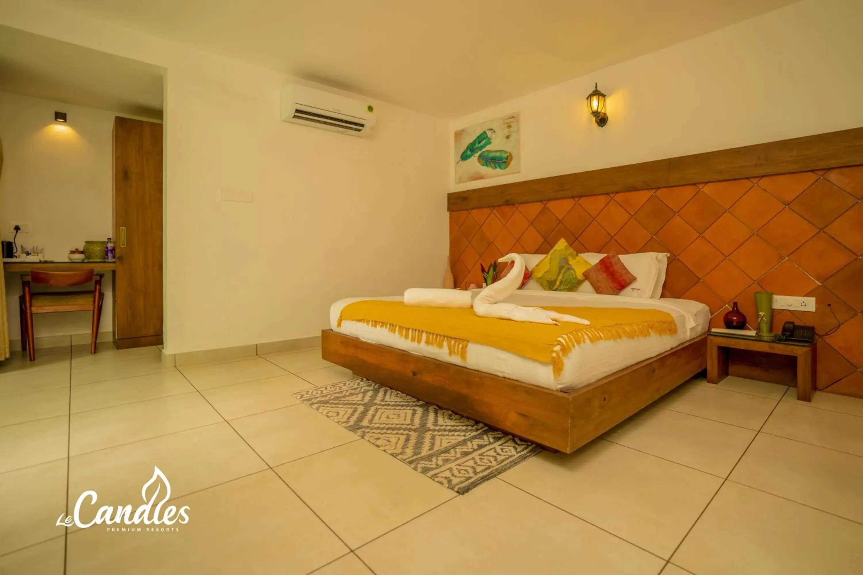 Double Room with Garden View in Le Candles Resort Double Room with Garden View in Le Candles Resort