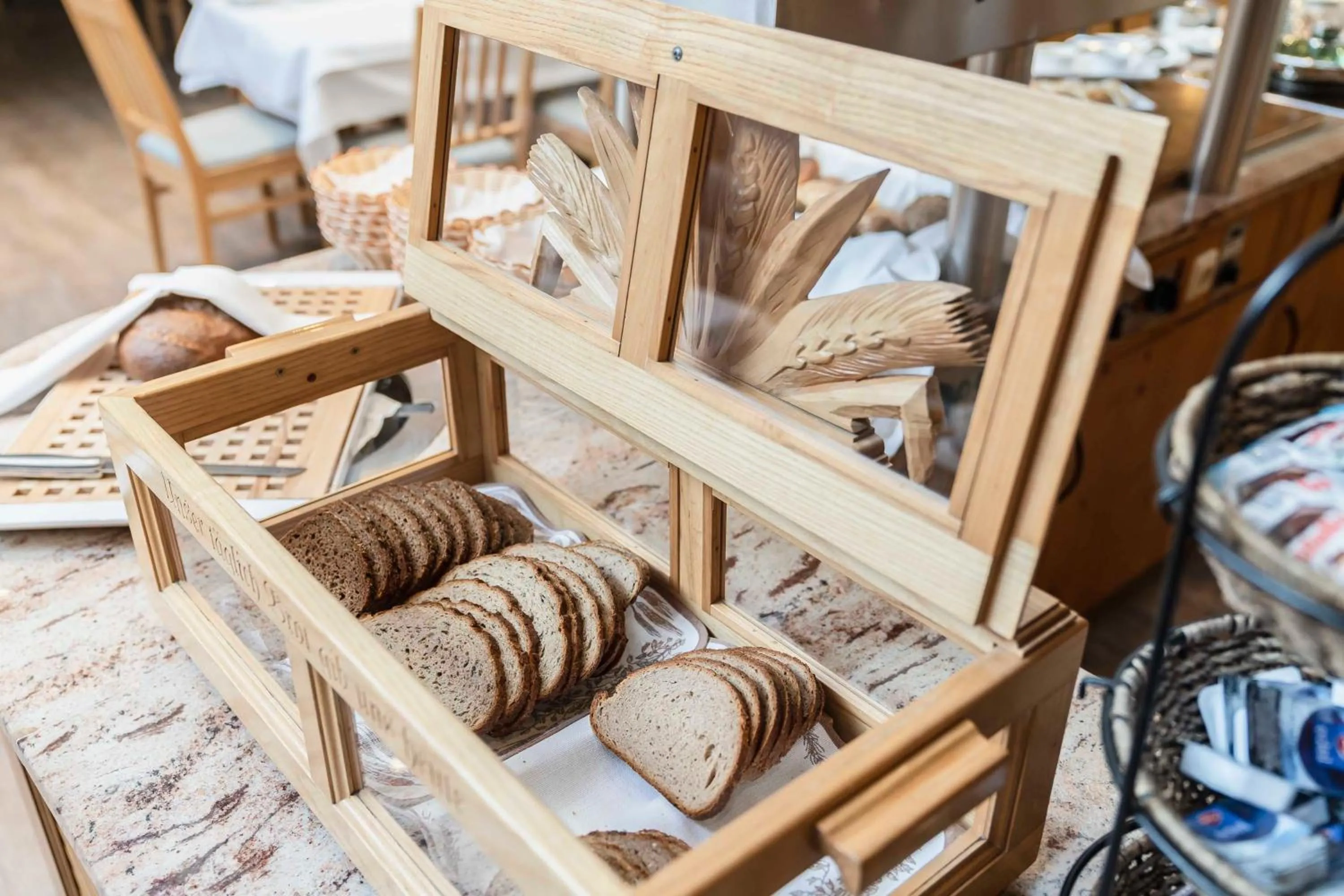 Buffet breakfast in Hotel Markgraf