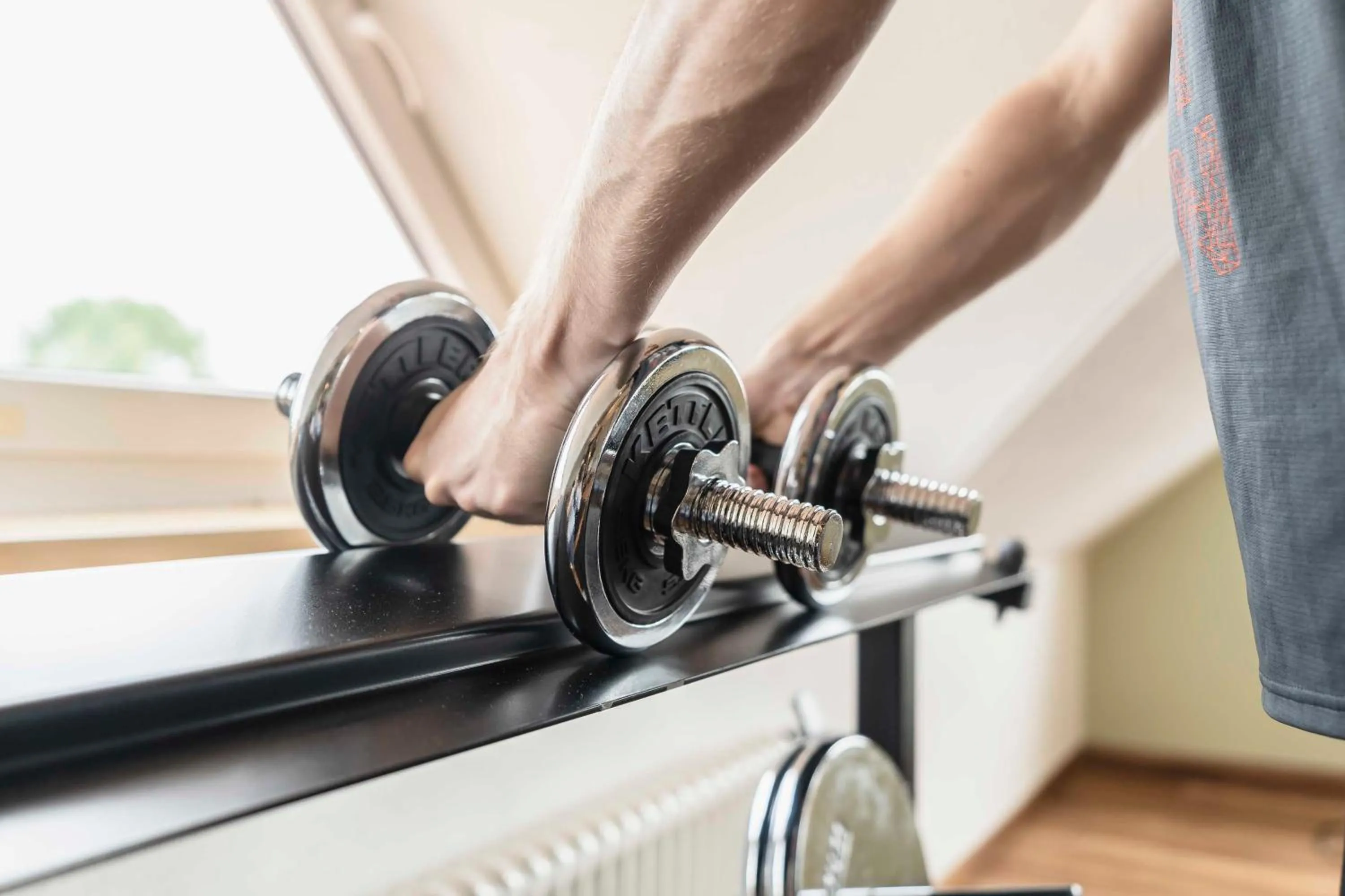 Fitness centre/facilities in Hotel Markgraf